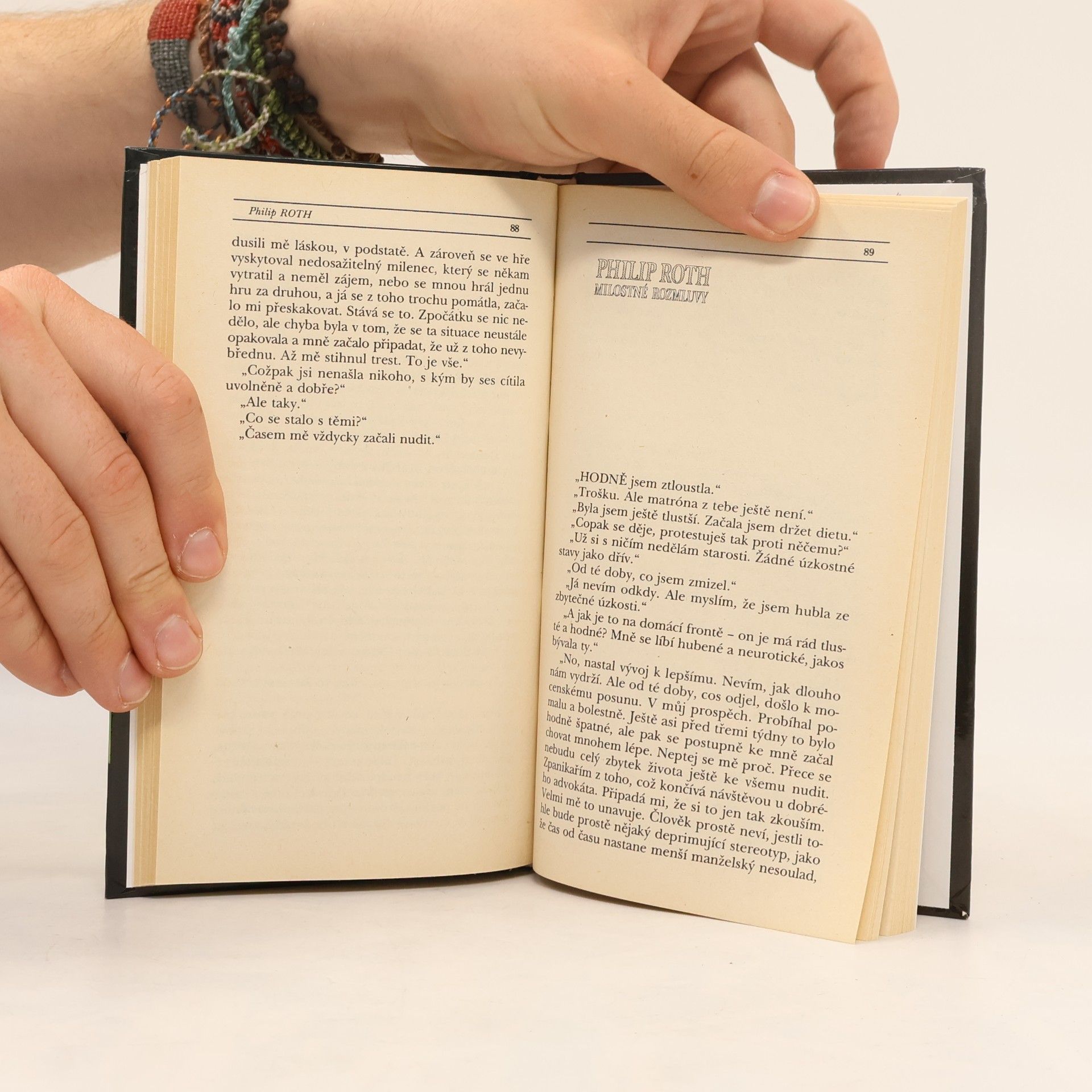 Philip Roth Milostné rozmluvy