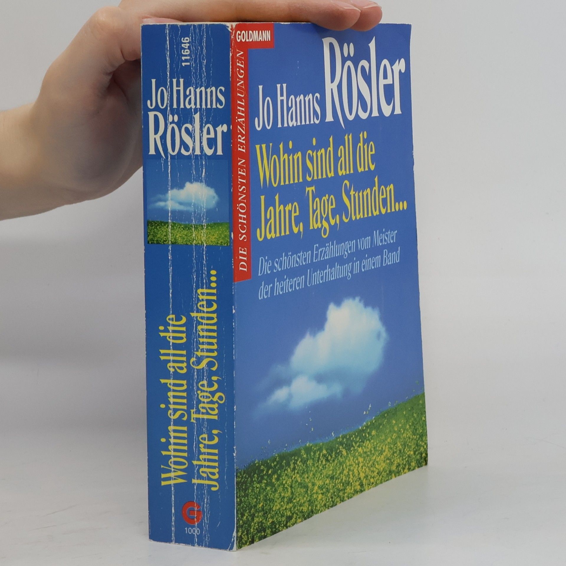 Jo Hanns Rösler Wohin sind all die Jahre, Tage, Stunden