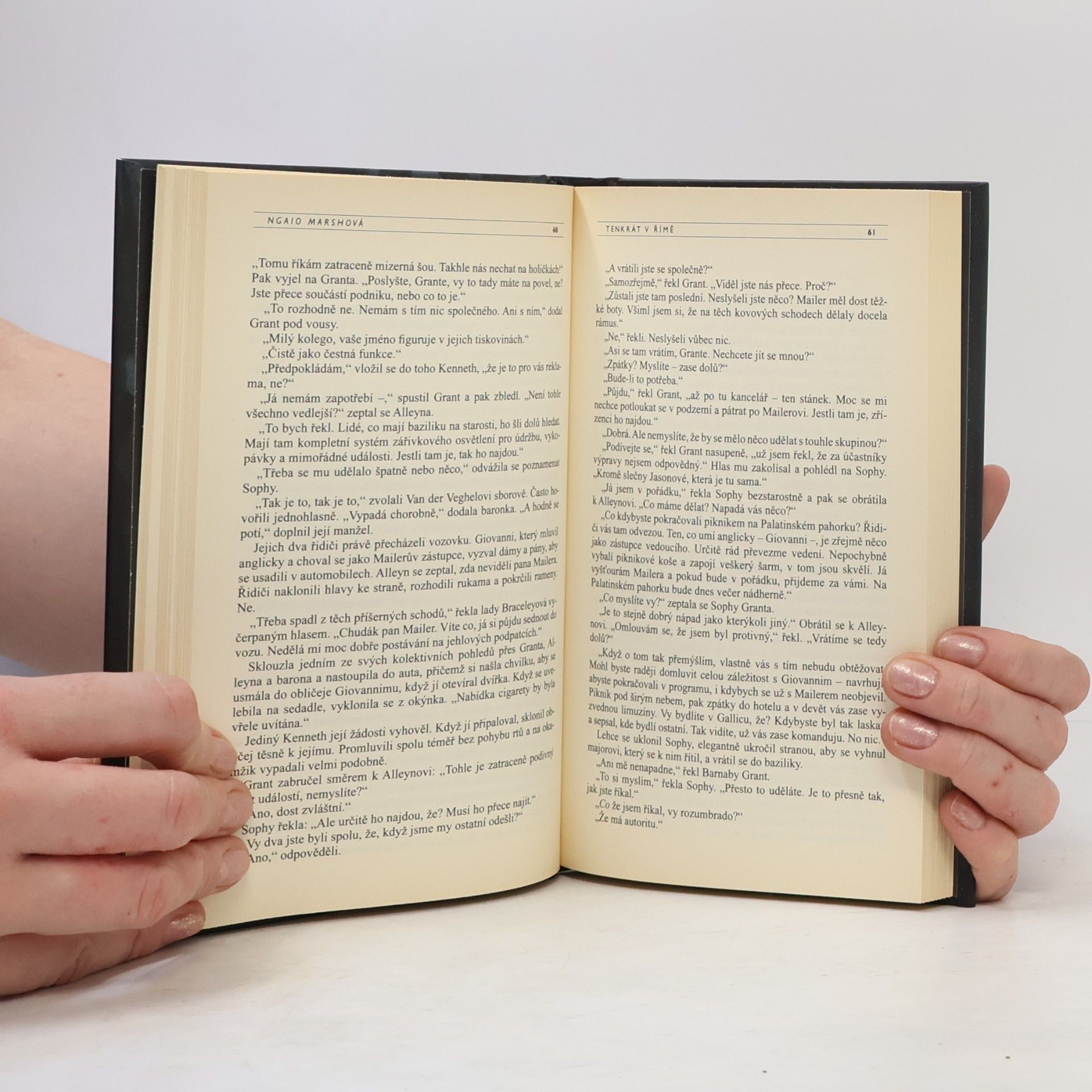 Ngaio Marsh Tenkrát v Římě