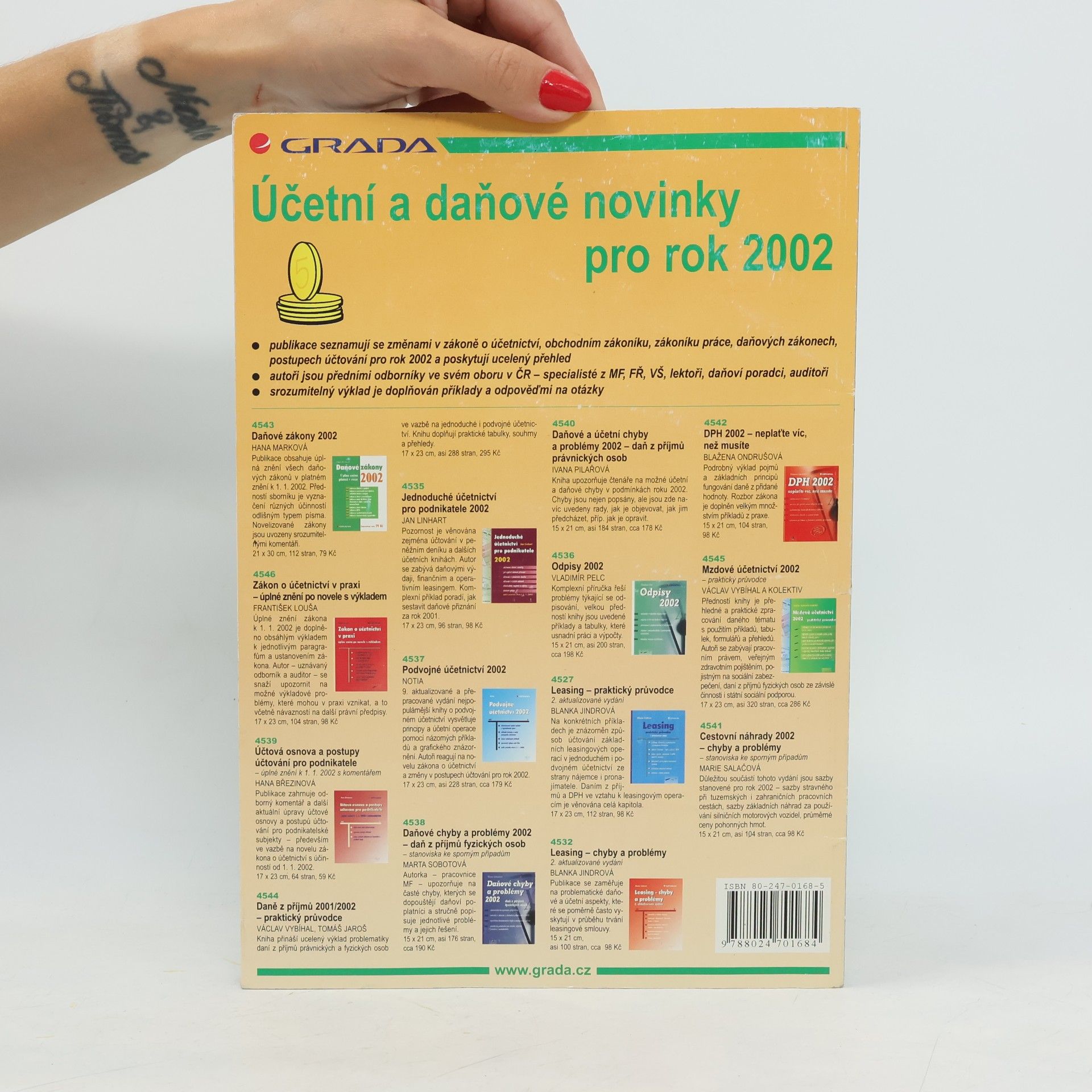 Hana Marková Daňové zákony. Úplná znění platná v roce 2002