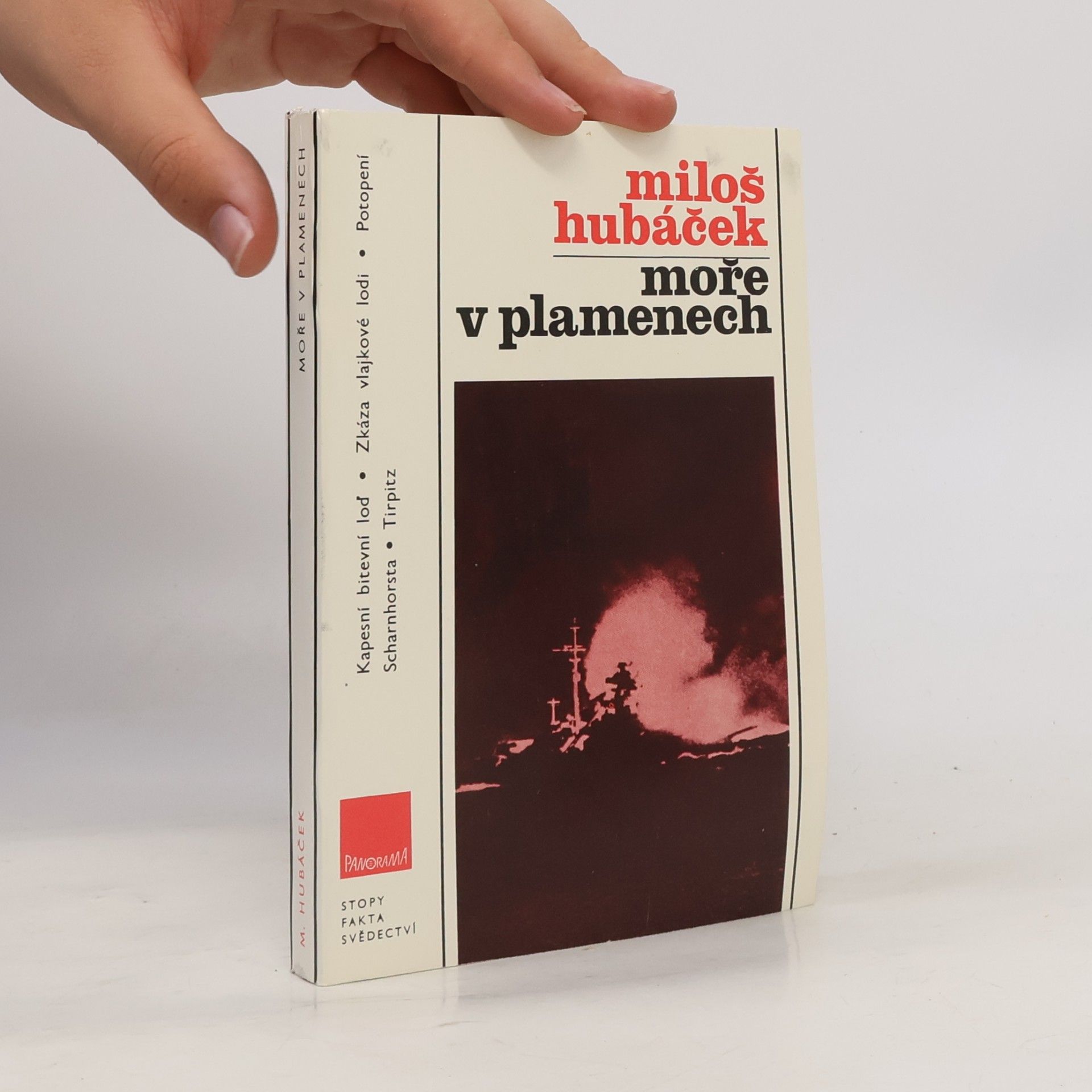 Miloš Hubáček Moře v plamenech
