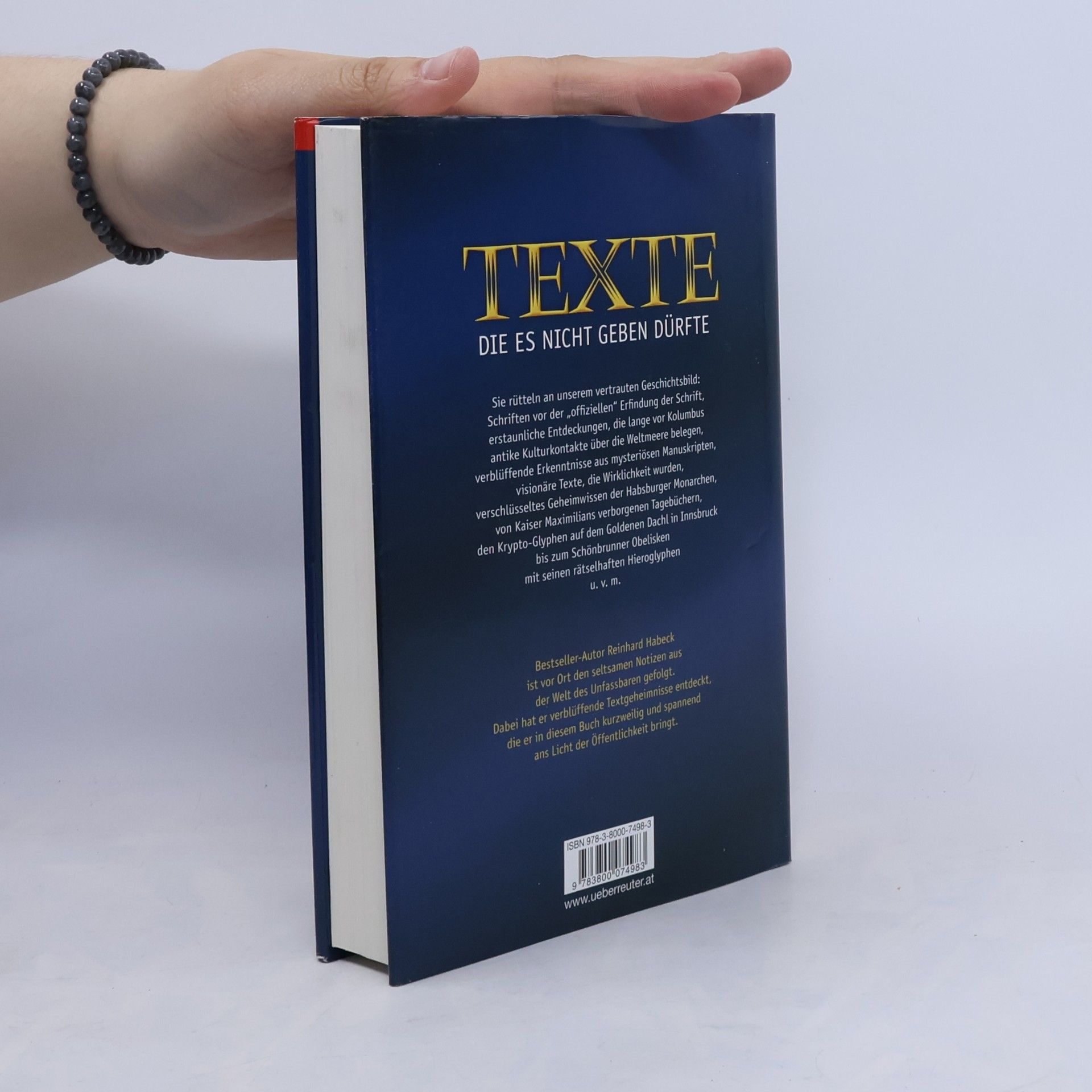 Reinhard Habeck Texte, die es nicht geben dürfte