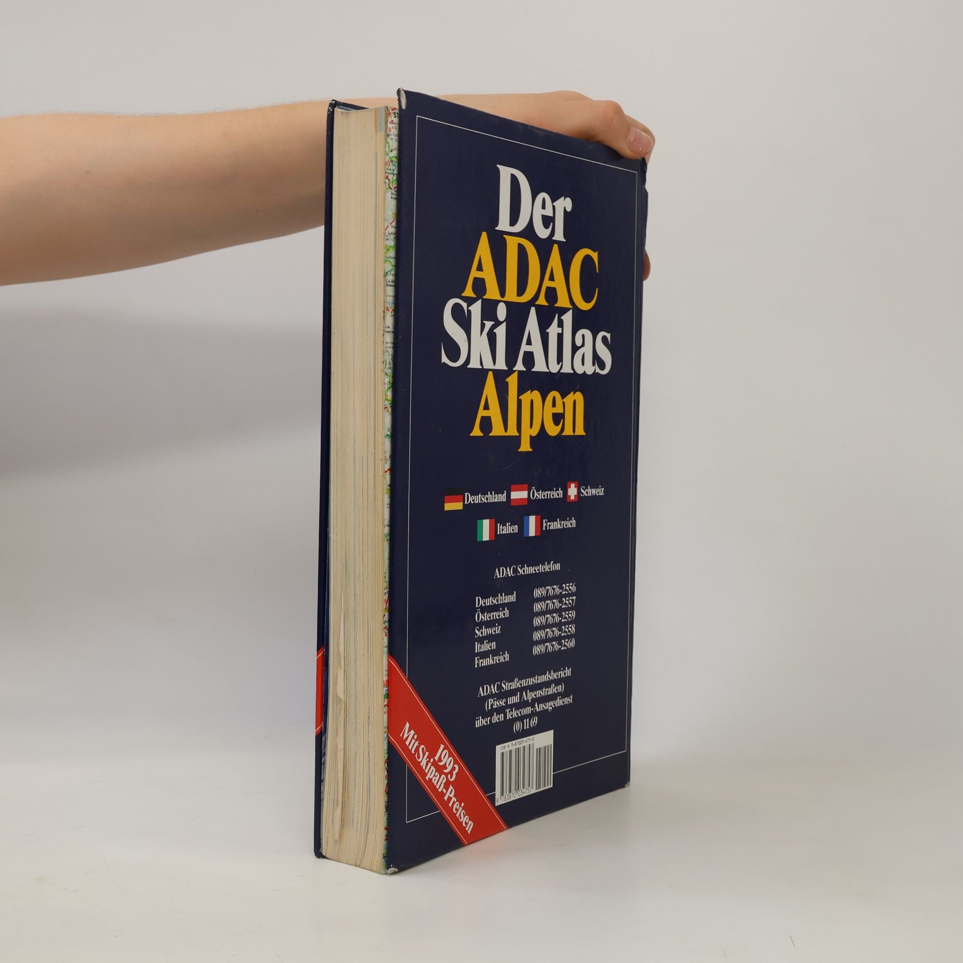 Kolektiv autorů Der ADAC-Ski-Atlas Alpen