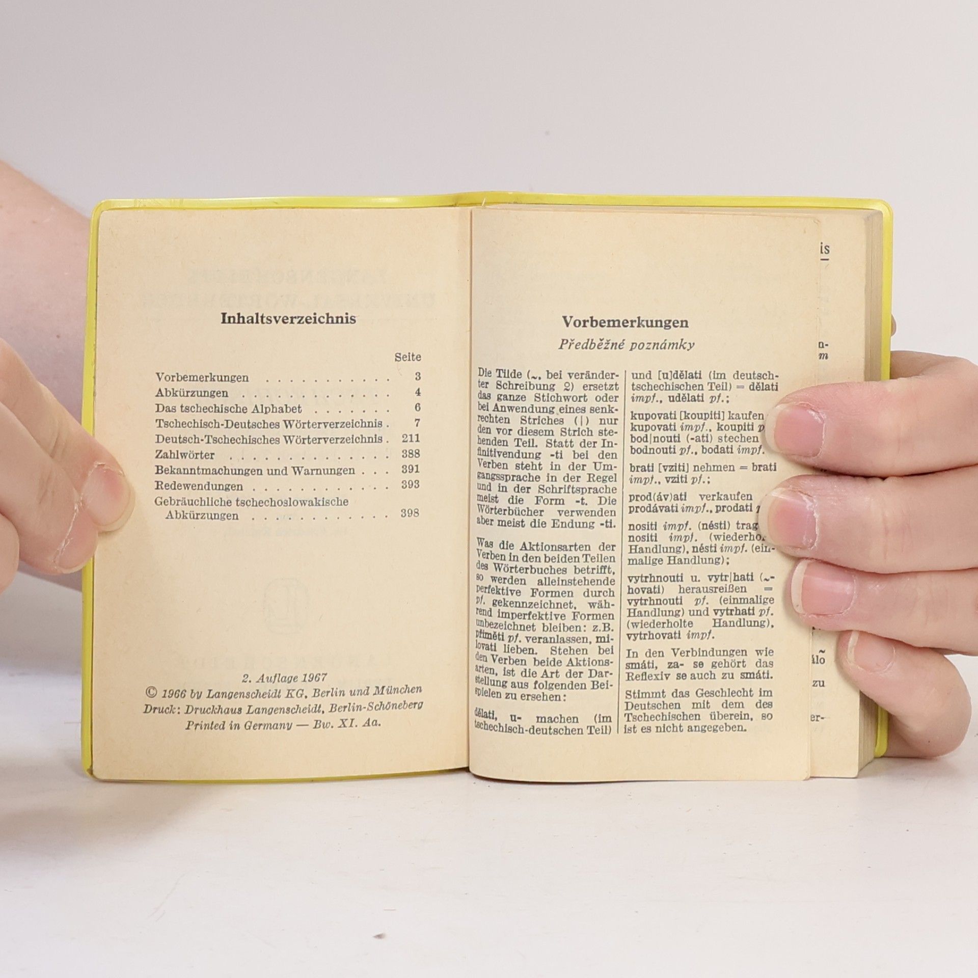 Friedrich Kabesch Langenscheidts Universal-Wörterbuch : Tschechisch-Deutsch Deutsch-Tschechisch