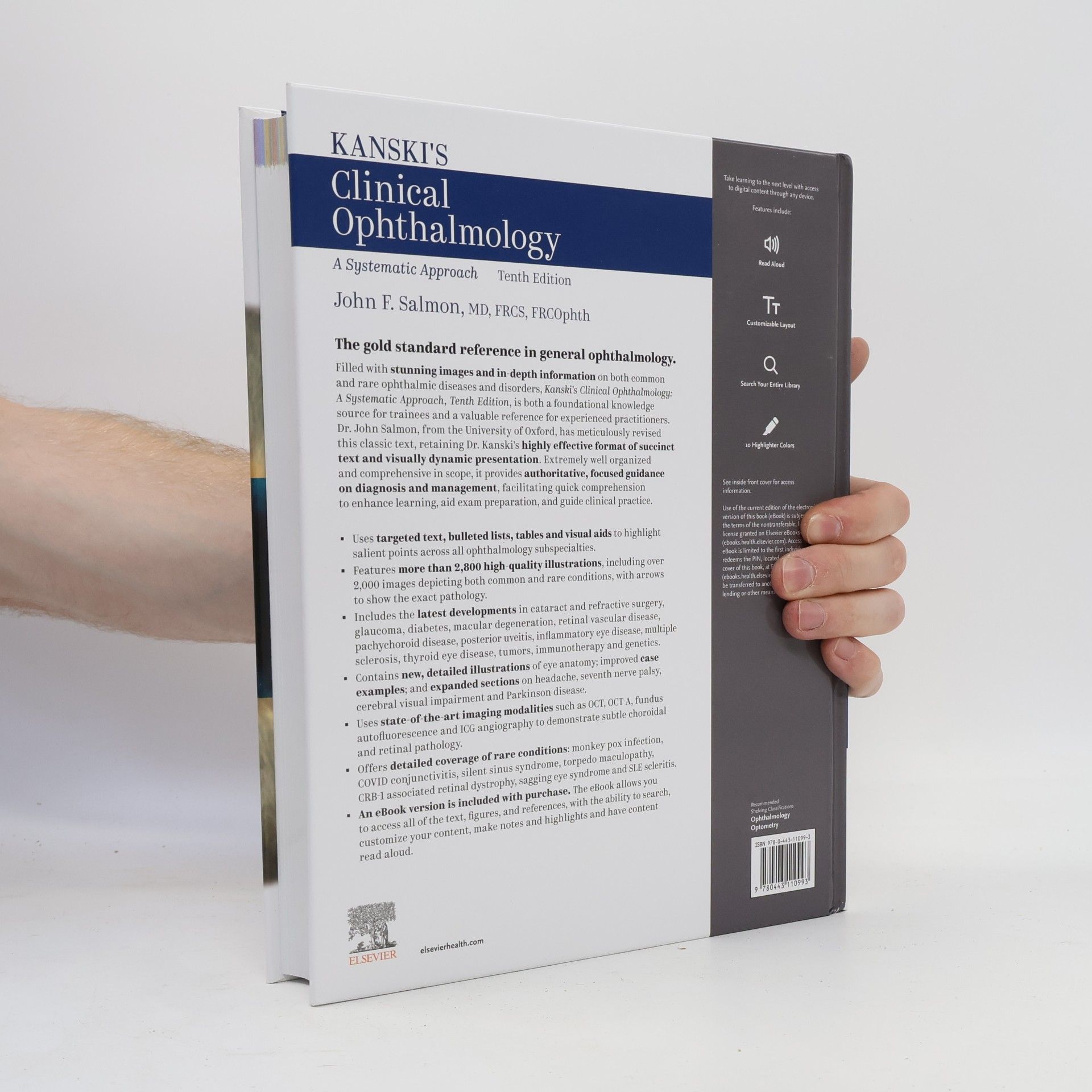 John F. Salmon MD FRCS FRCOphth Kanski's Clinical Ophthalmology