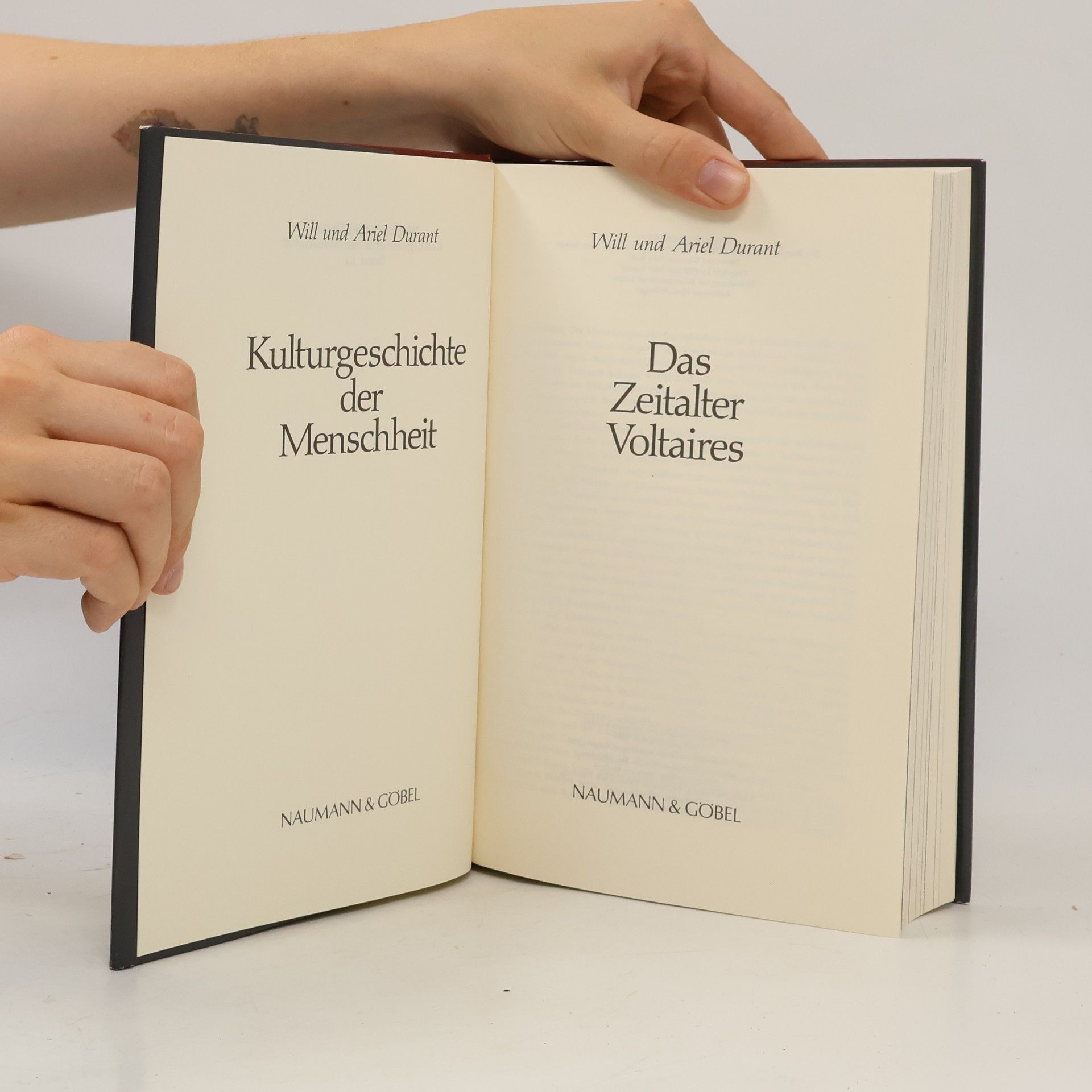 Will Durant Kulturgeschichte der Menschheit 14. Das Zeitalter Voltaires