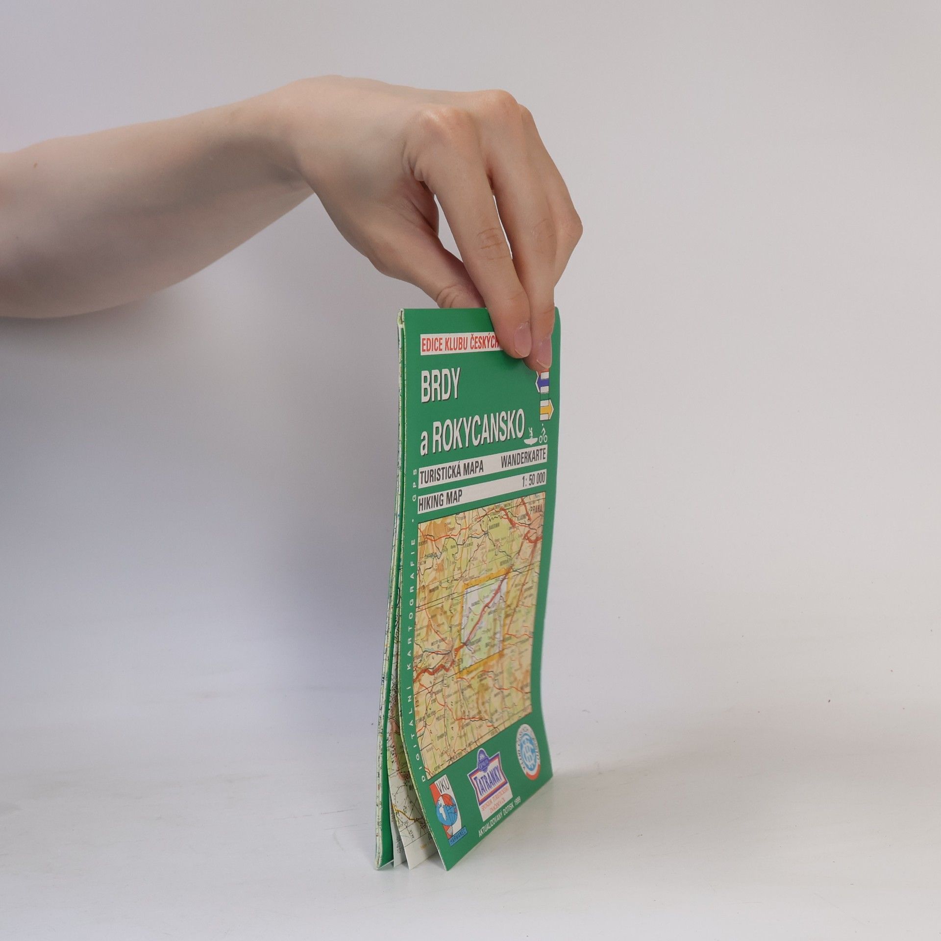 Kolektiv autorů Brdy a Rokycansko. Turistická mapa 1:50 000