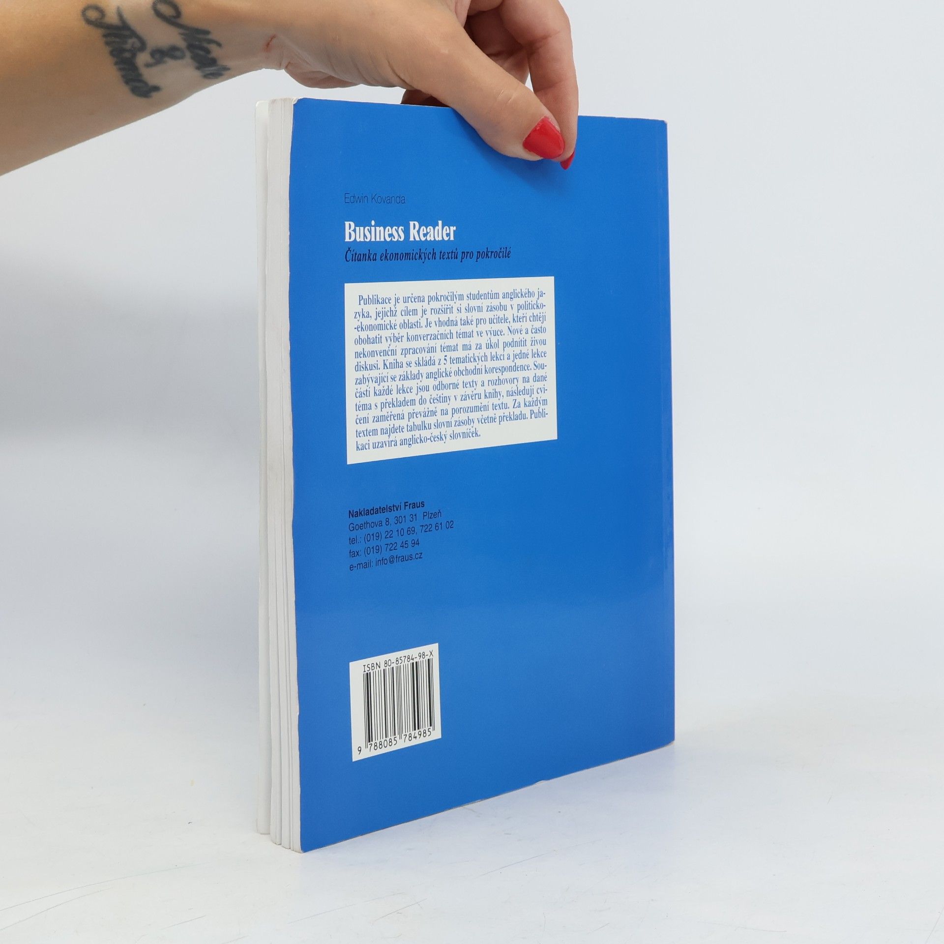 Edwin Kovanda Business Reader : čítanka ekonomických textů pro pokročilé