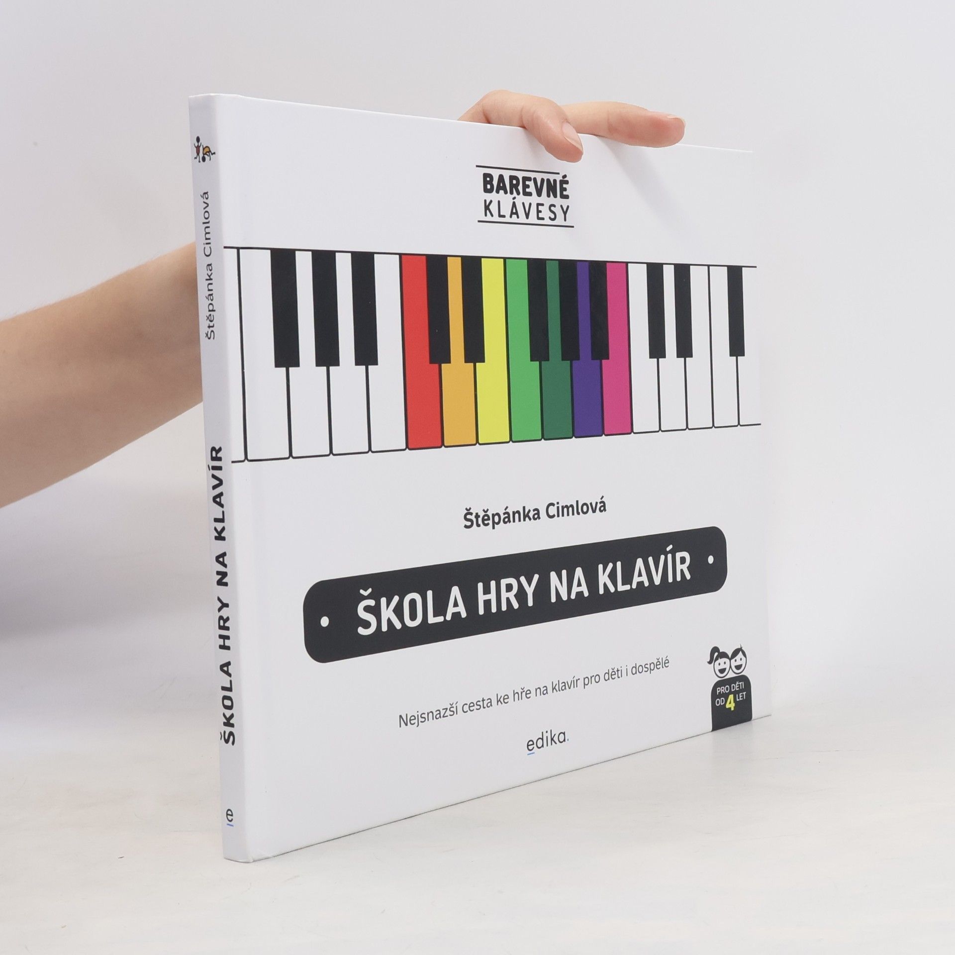 Štěpánka Cimlová Škola hry na klavír: Barevné klávesy