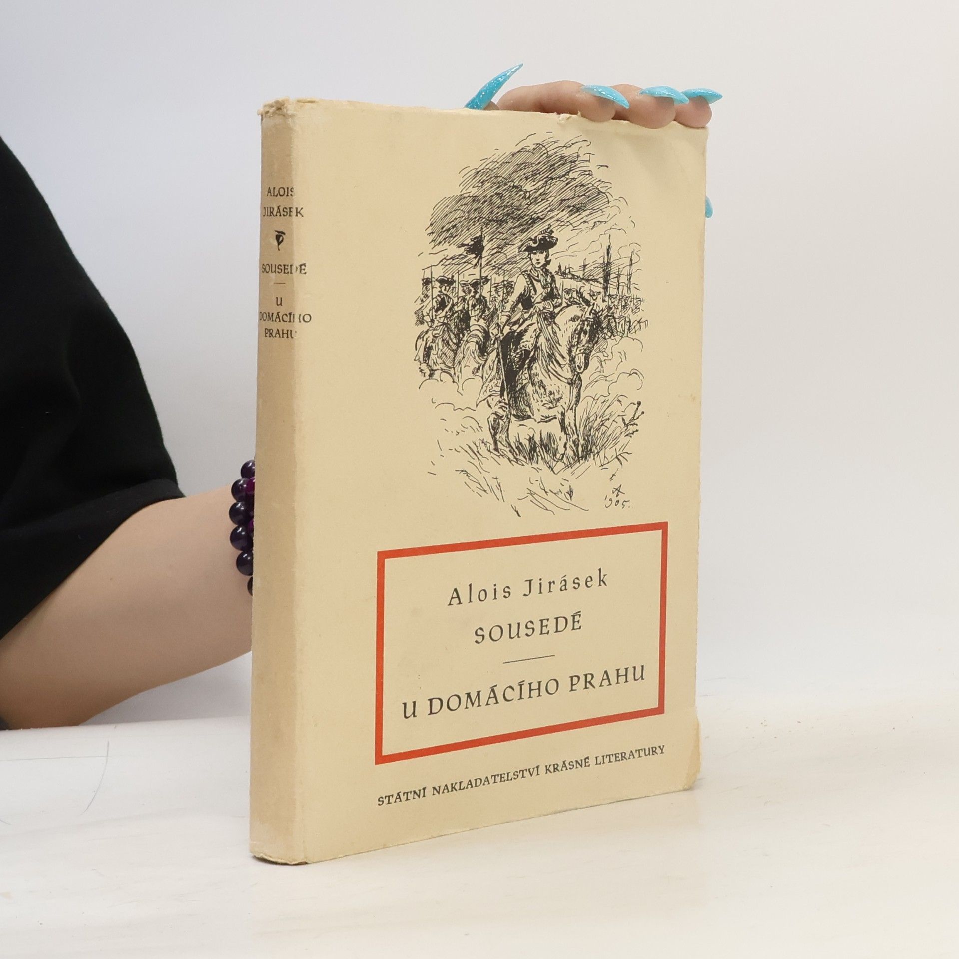 Alois Jirásek Sousedé. U domácího prahu