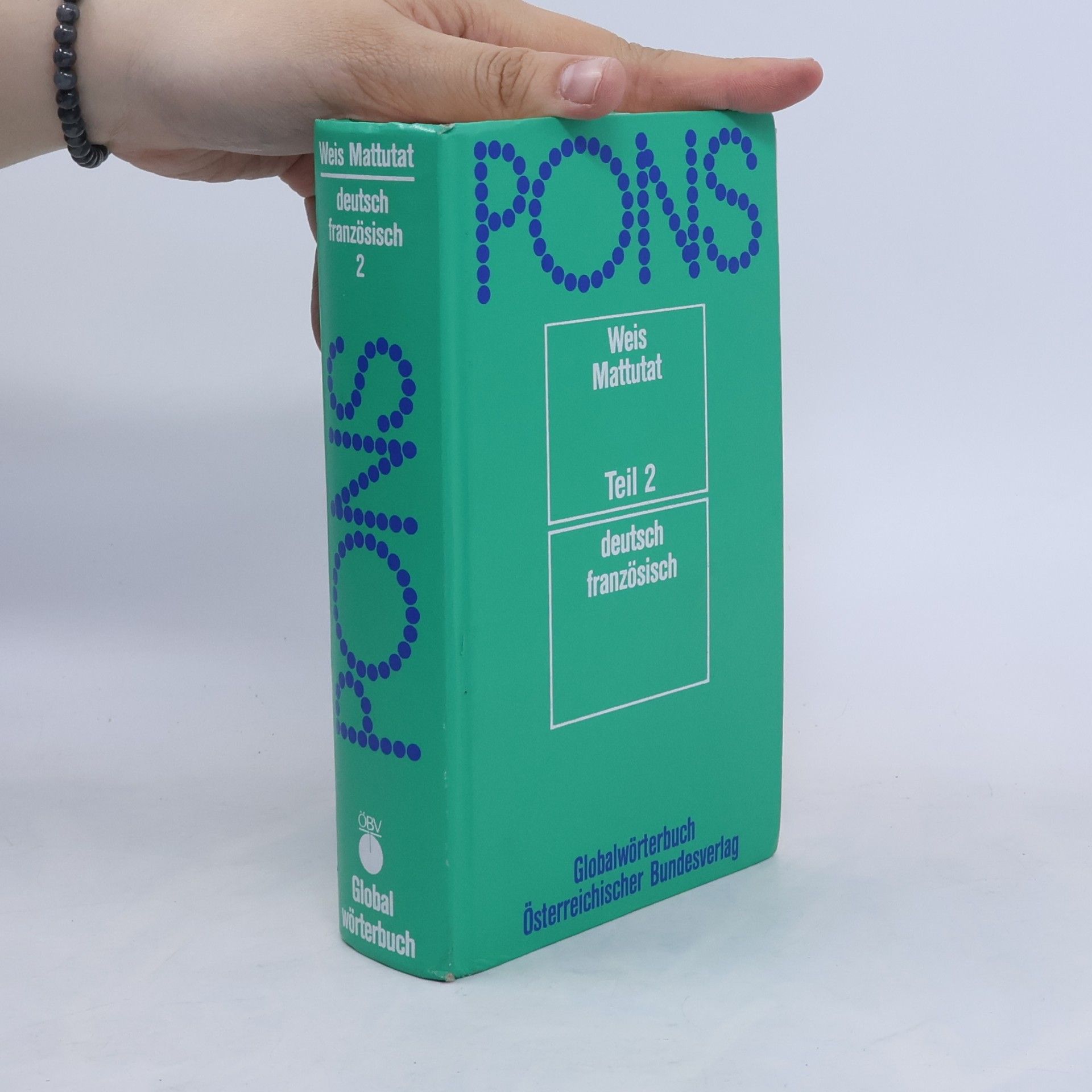 Various authors PONS Weis Mattutat Teil 2. Deutsch-französisch
