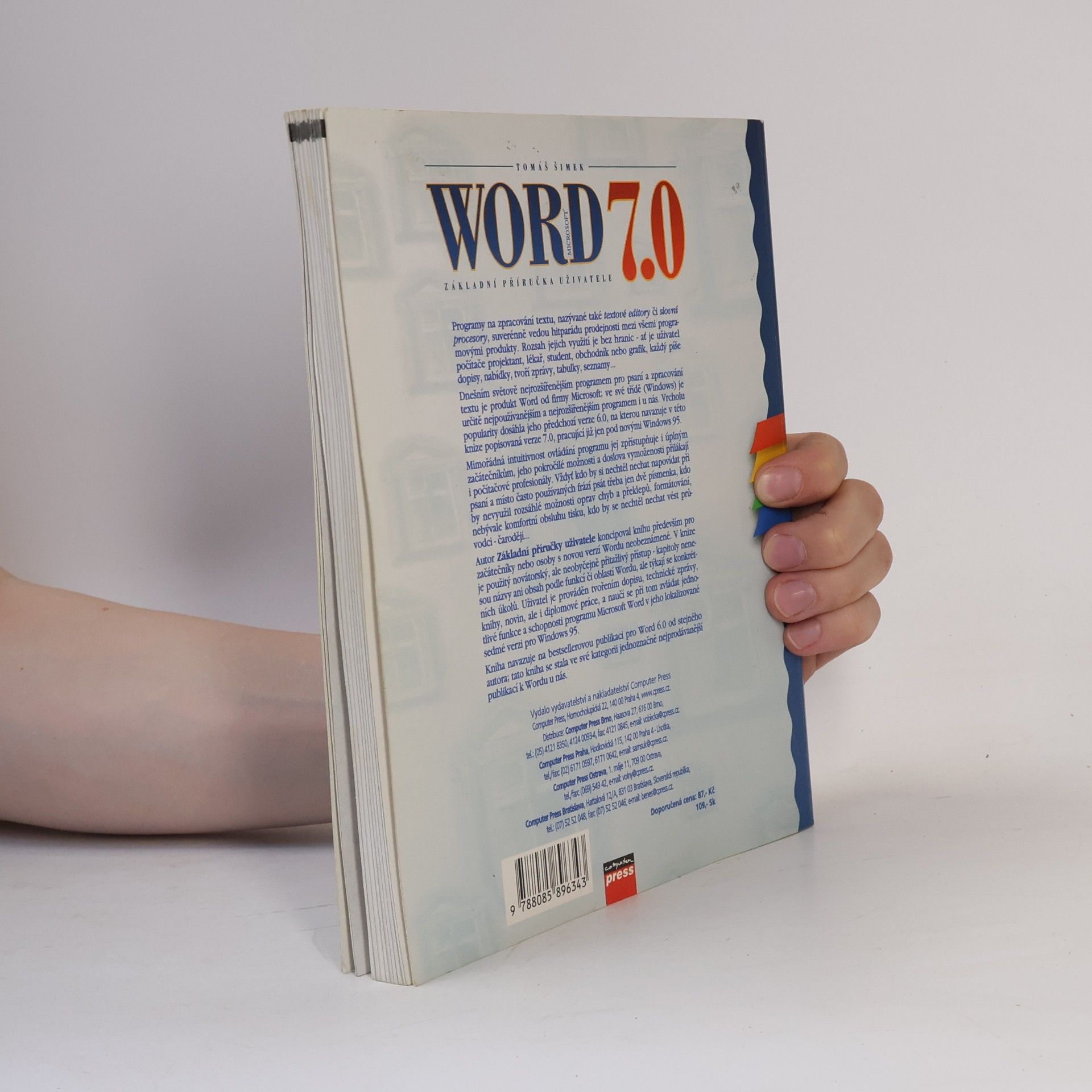Tomáš Šimek Microsoft Word 7.0 pro Windows 95