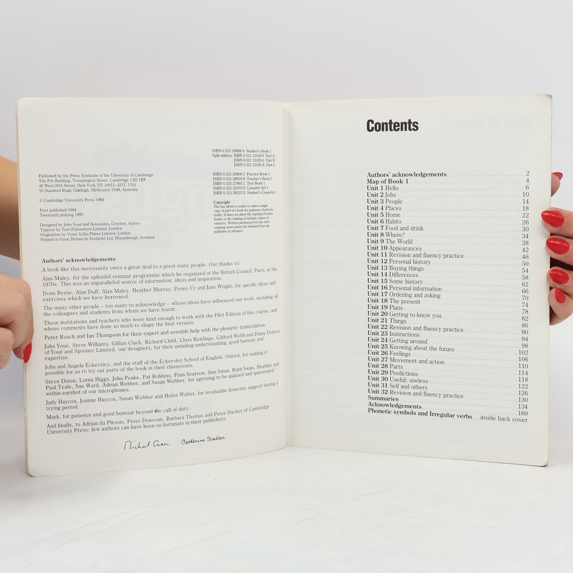 Catherine Walter The Cambridge English Course 1. Student's book