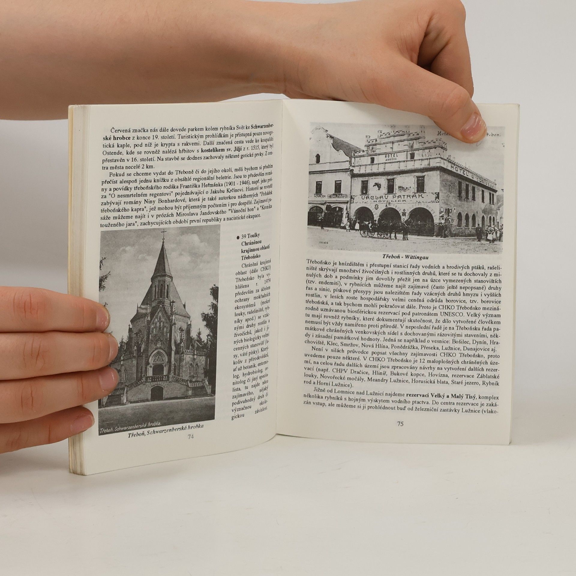 Eduard Kočárek Mühl a Waldviertel, Novohradské hory, Český Krumlov, Třeboň a okolí. Krumau, Wittingau, Gratzen und Umgebung