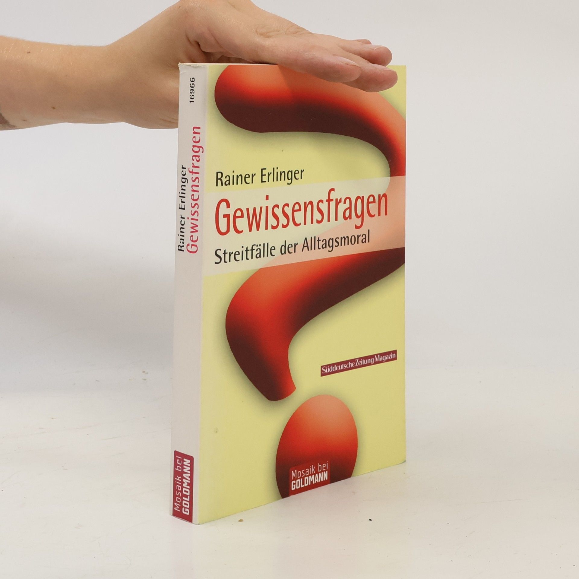 Rainer Erlinger Mosaik bei Goldmann: Gewissensfragen
