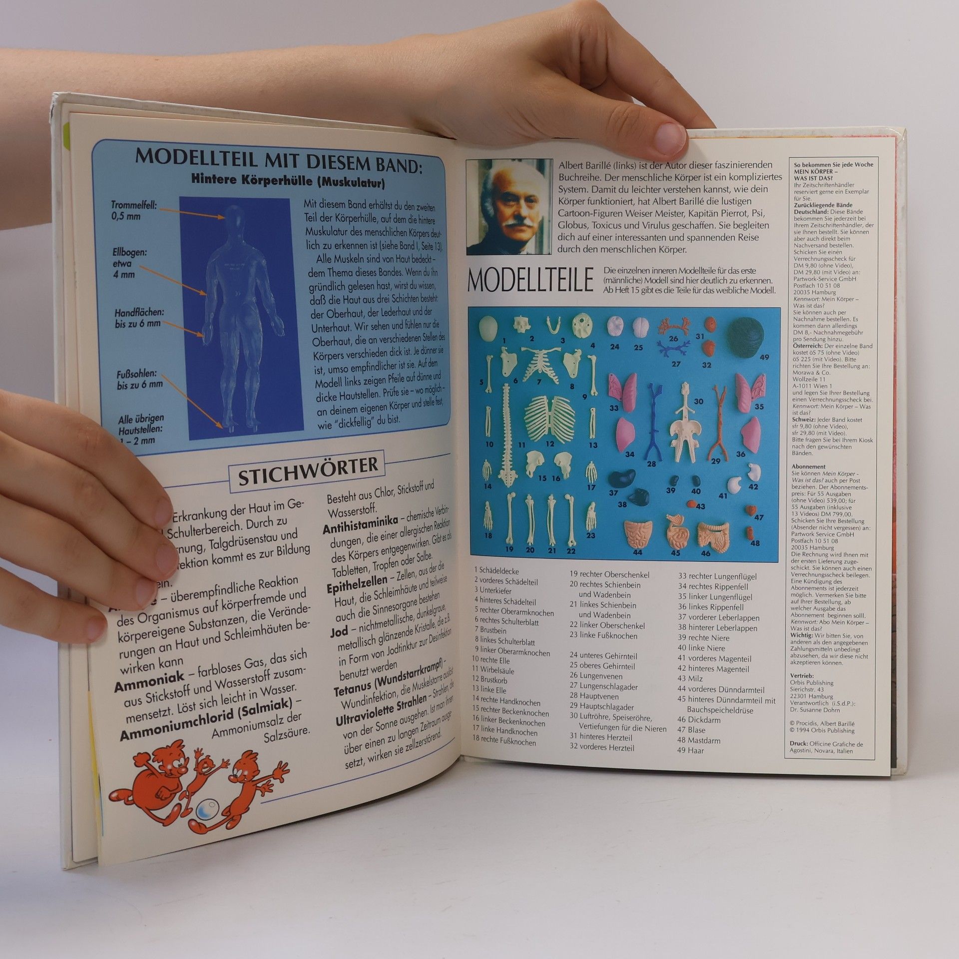 Autores varios Mein Körper. Was ist das? Die Haut