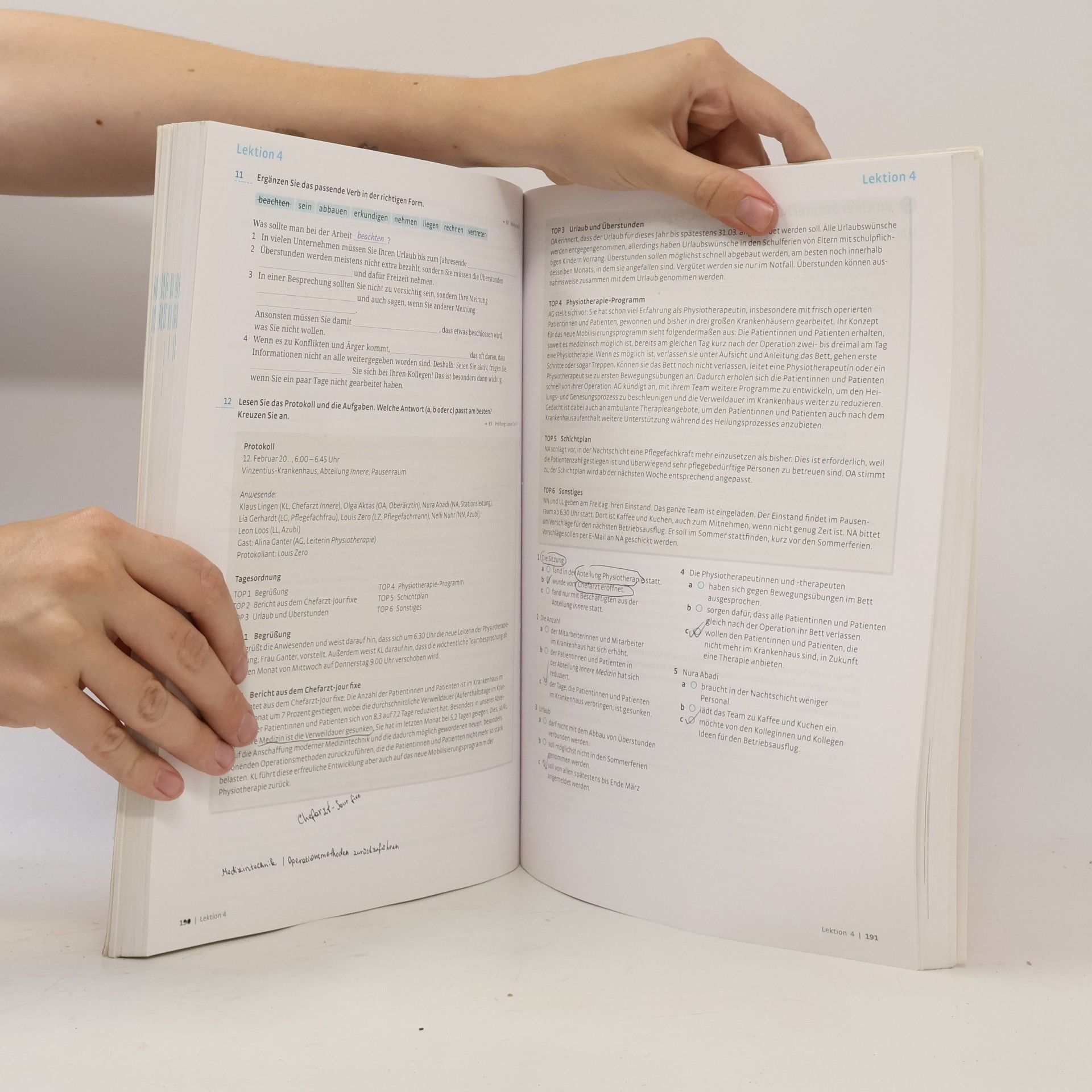 Sabine Schlüter Im Berufssprachkurs. B2. Kurs- und Arbeitsbuch