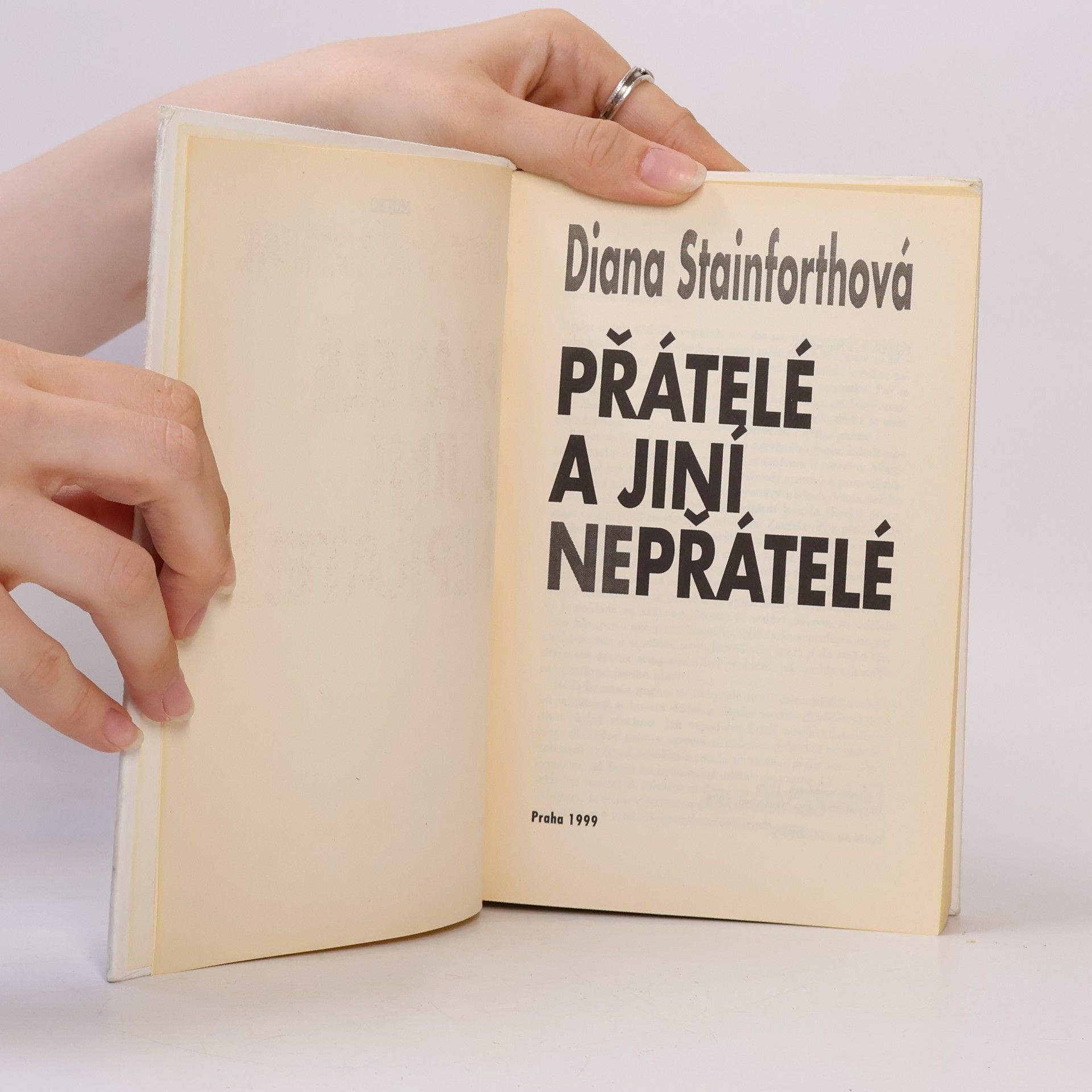 Diana Stainforth Přátelé a jiní nepřátelé