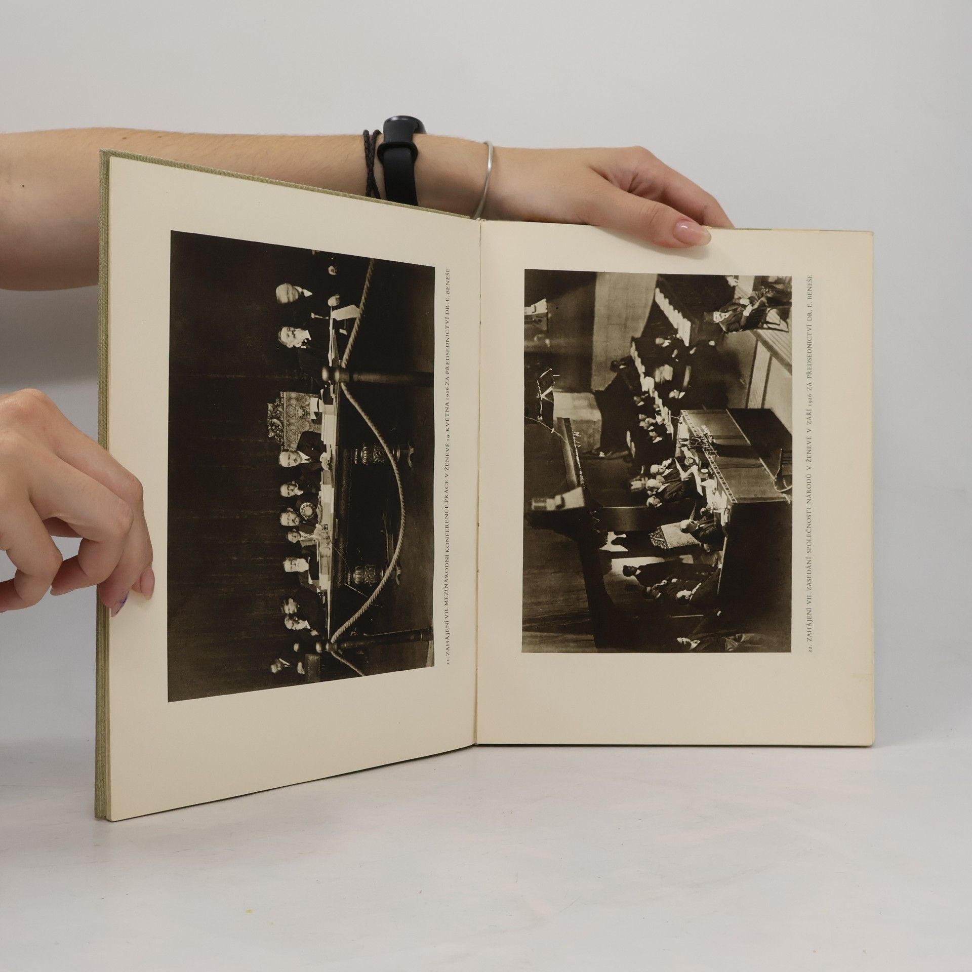 Emanuel Purghart Dr. Edvard Beneš ve fotografii