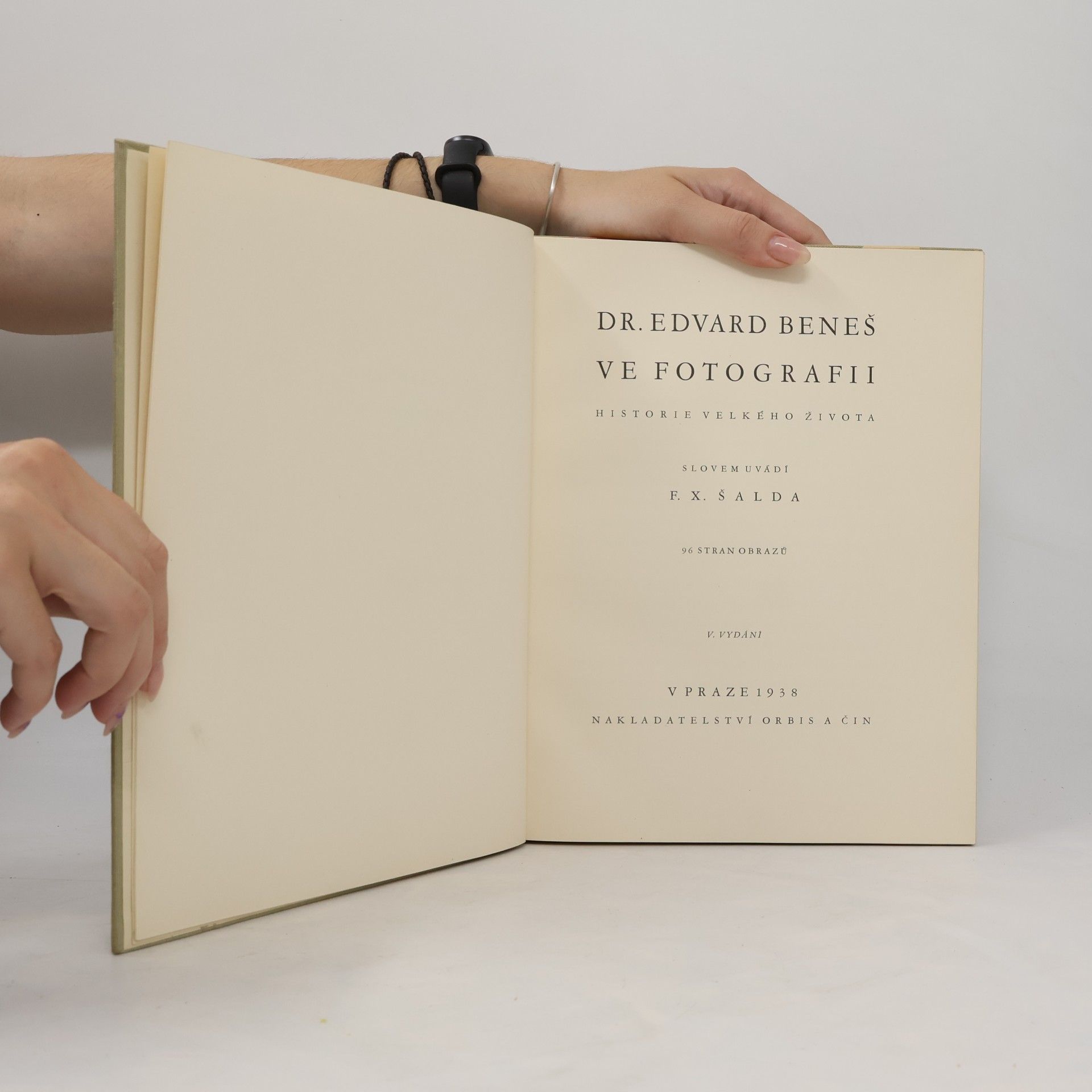 Emanuel Purghart Dr. Edvard Beneš ve fotografii