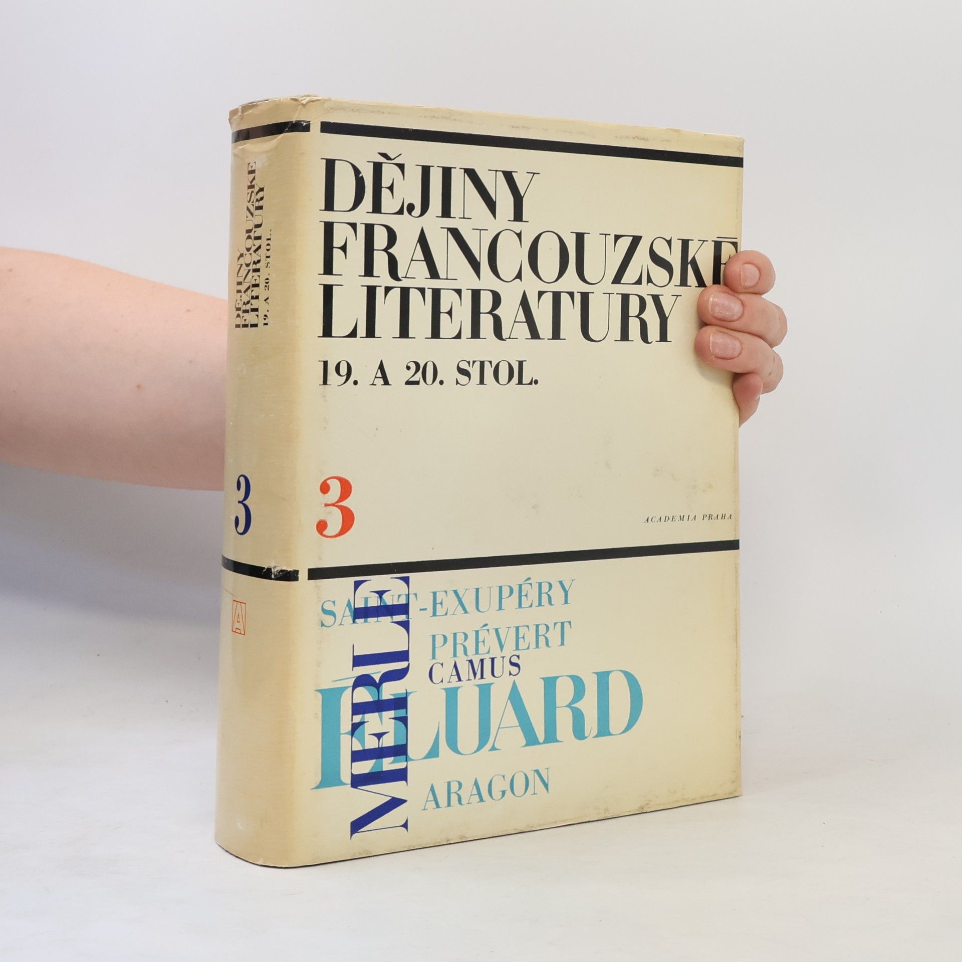 Various authors Dějina francouzské literatury 19. a 20. století, 3