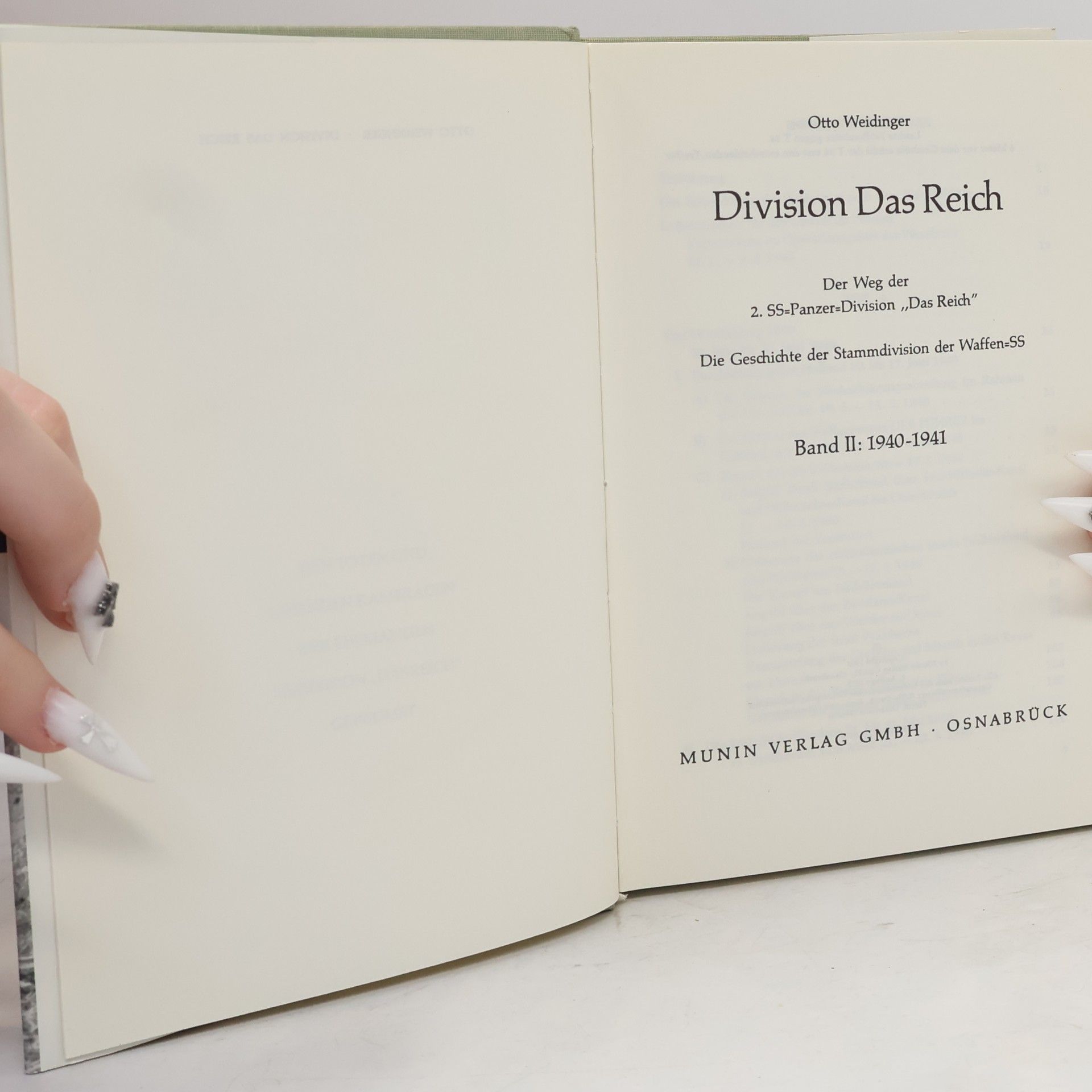 Otto Weidinger Divison das Reich II