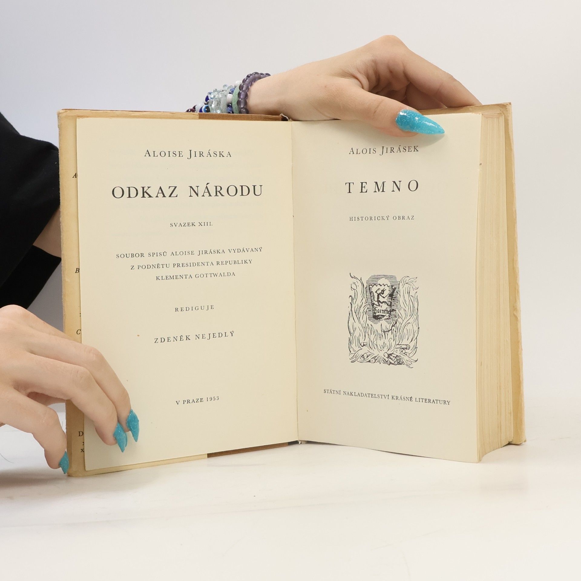 Alois Jirásek Temno