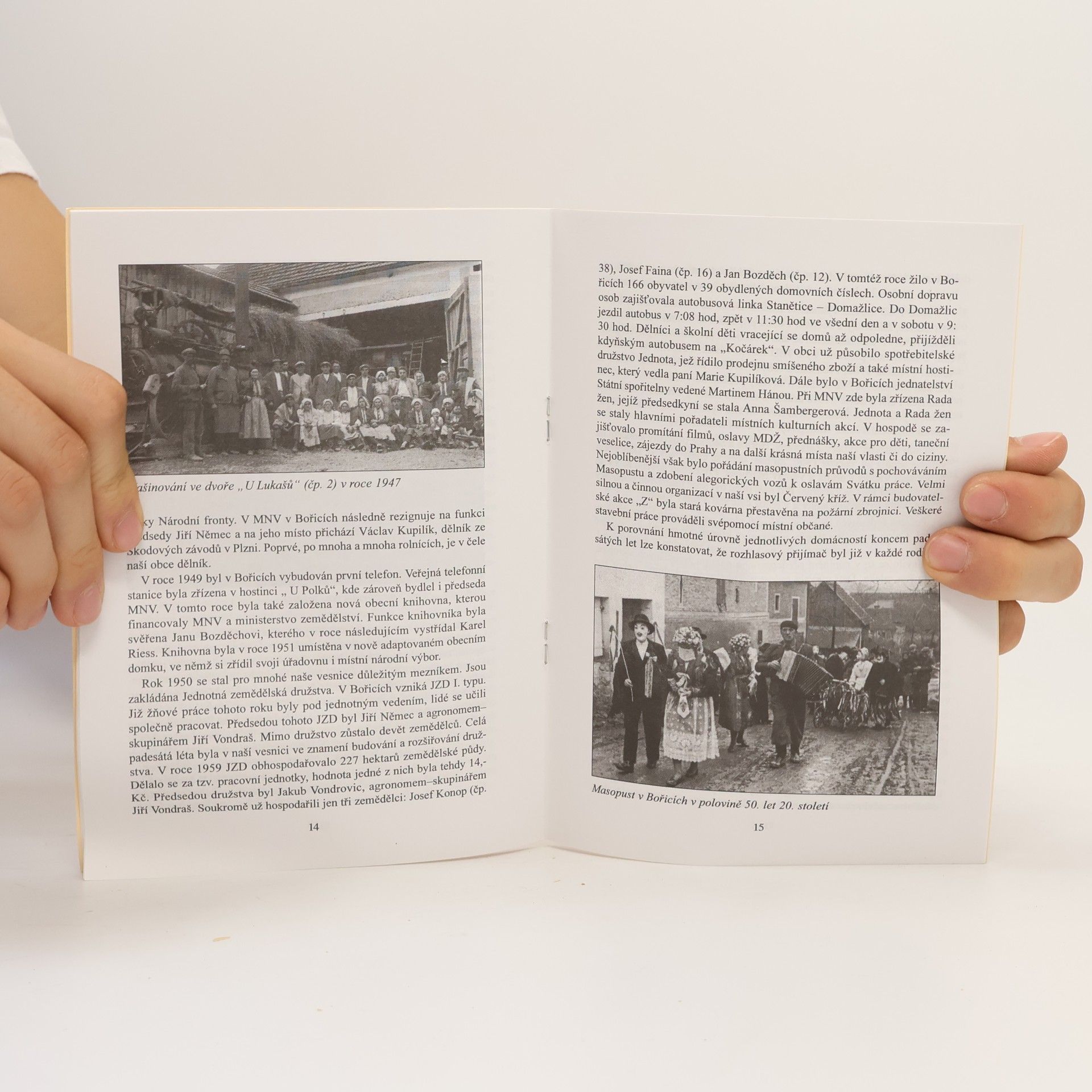 Collectif d'auteurs Bořice. Kapitoly z historie obce