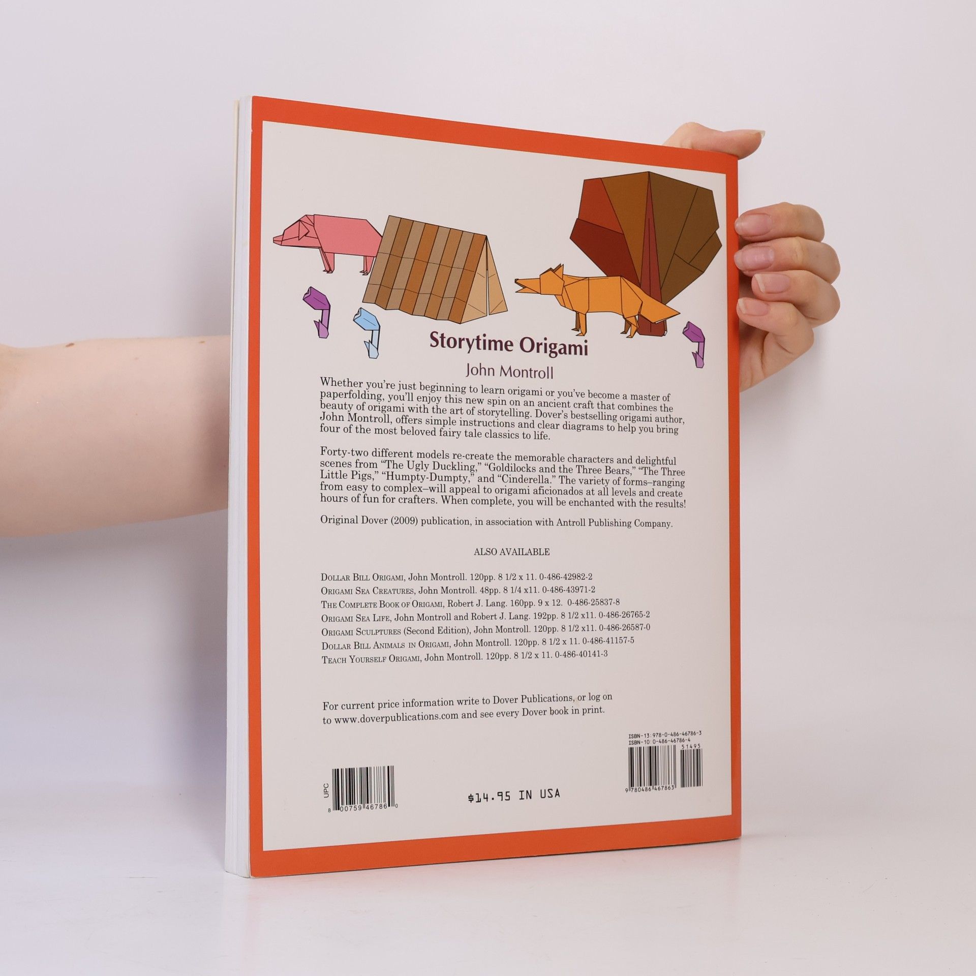 John Montroll Dover Origami Papercraft: Storytime Origami