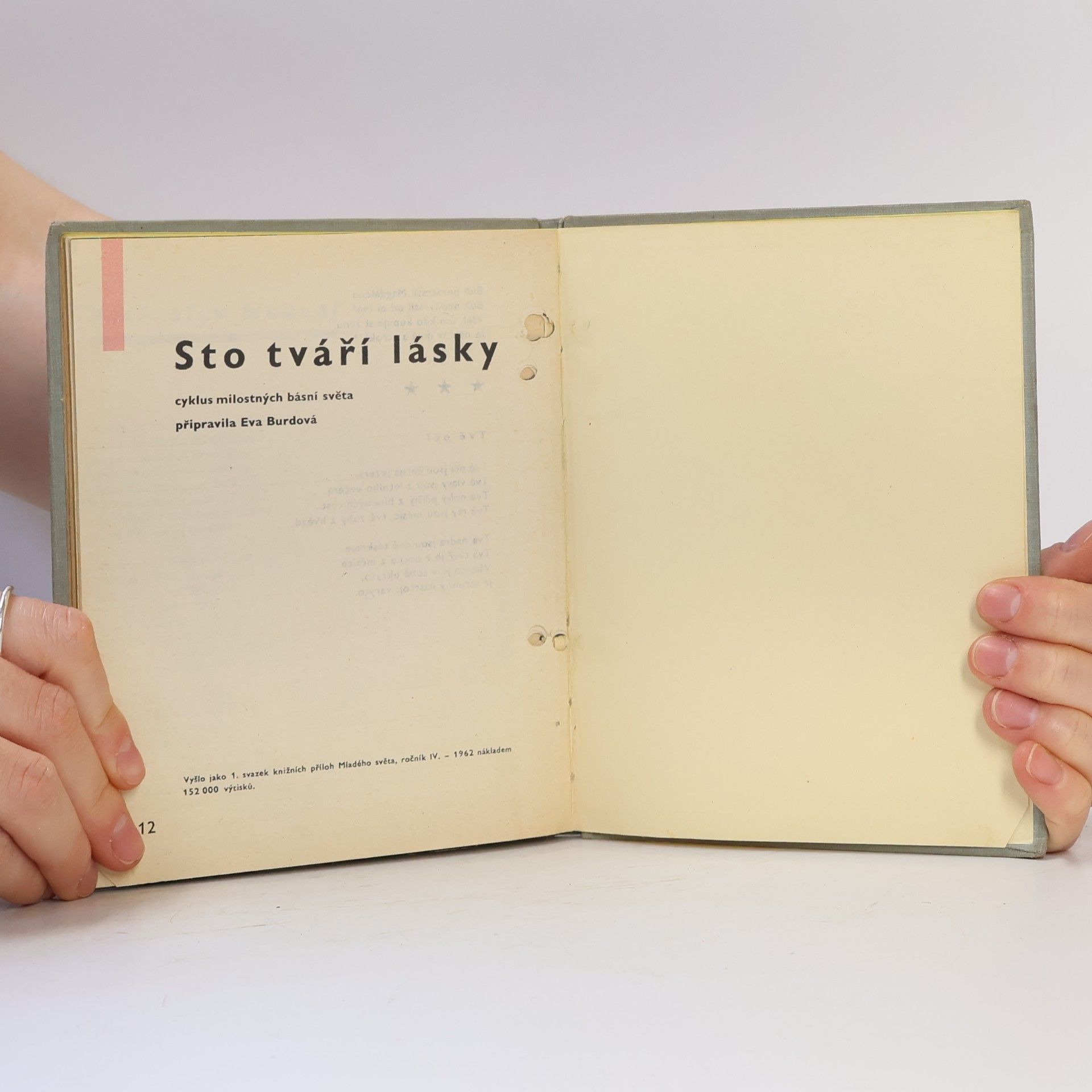 Eva Burdová Sto tváří lásky