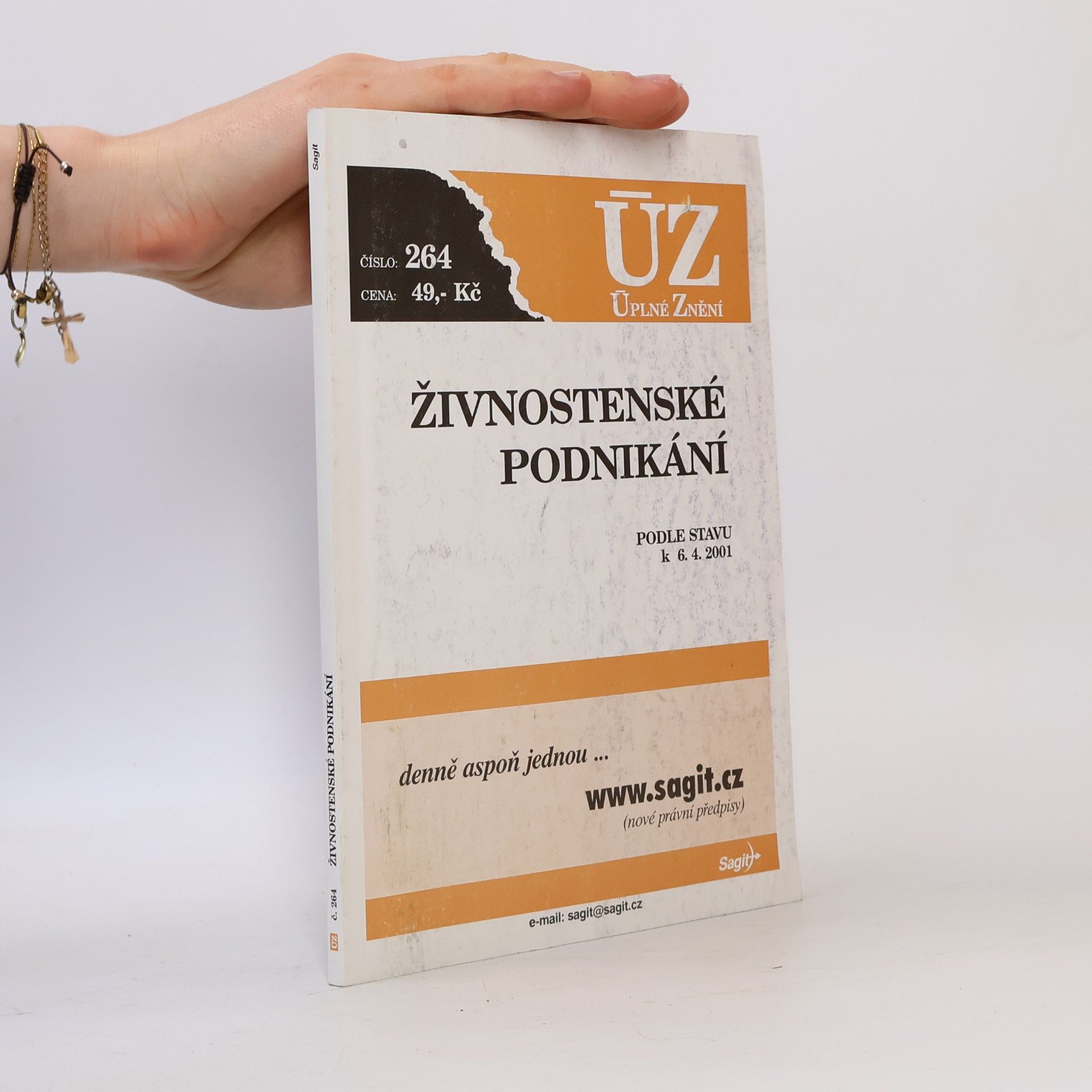 Various authors ÚZ: Živnostenské podnikání : podle stavu k 19.2.2001
