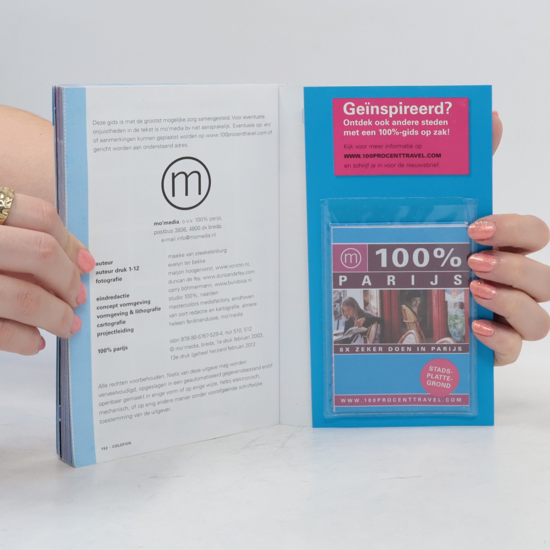 Maaike van Steekelenburg 100% reisgidsen: 100% Parijs