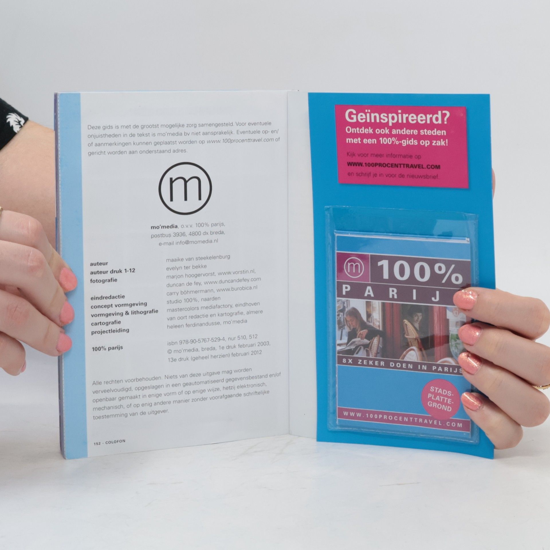 Maaike van Steekelenburg 100% reisgidsen: 100% Parijs
