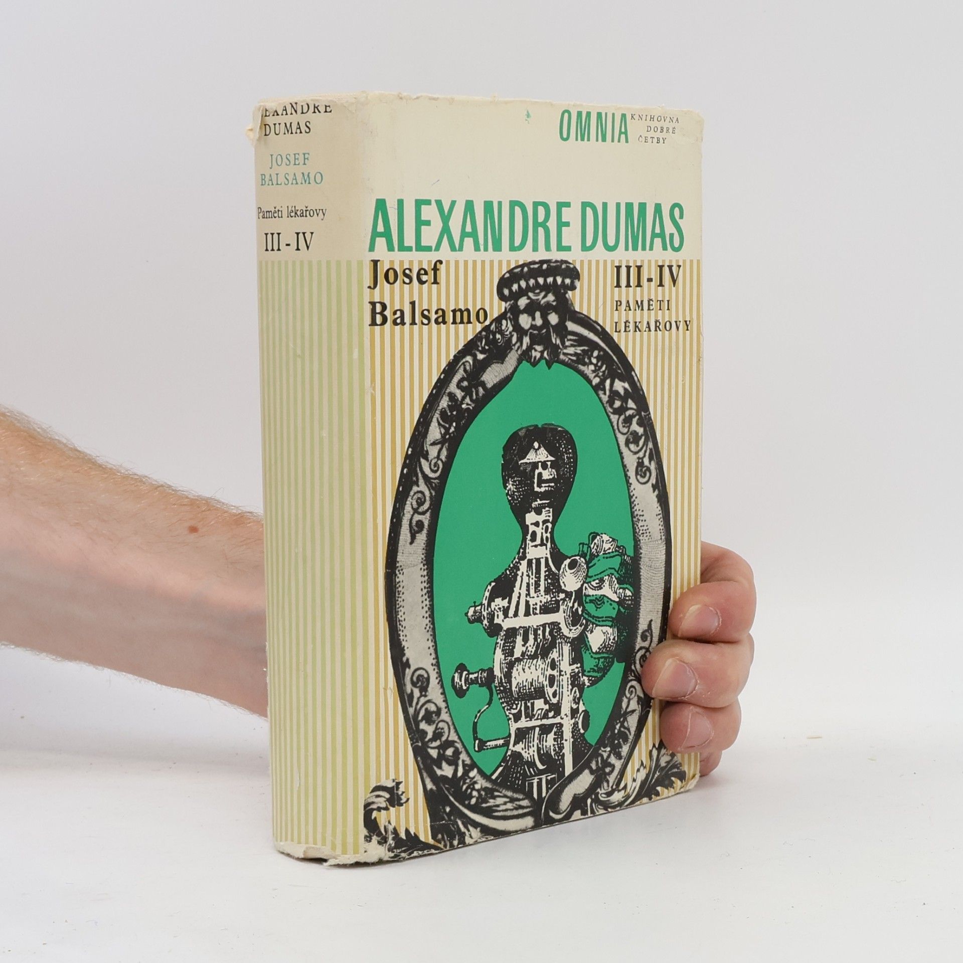 Alexandre Dumas Josef Balsamo III-IV. Paměti lékařovi