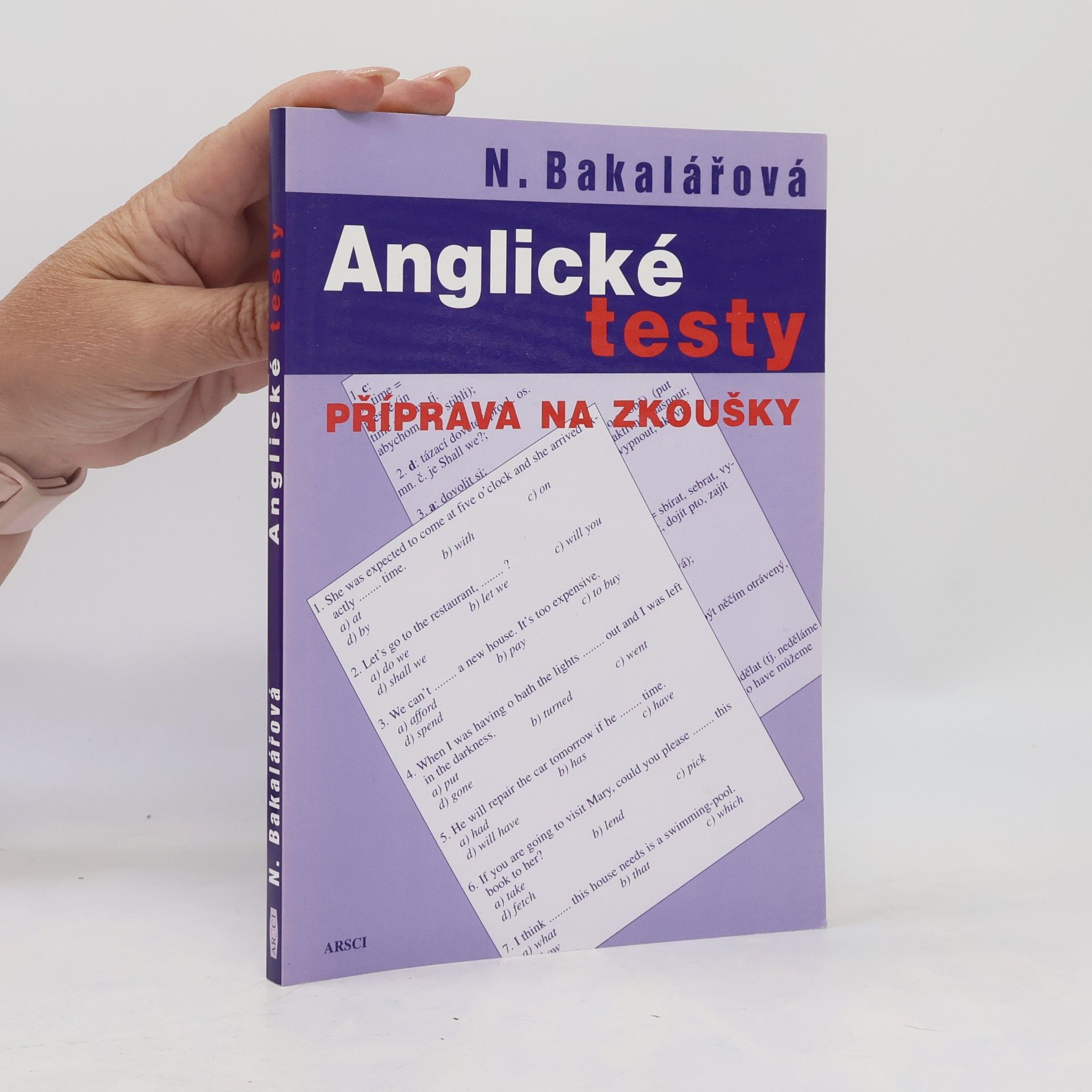 Natálie Bakalářová Anglické testy