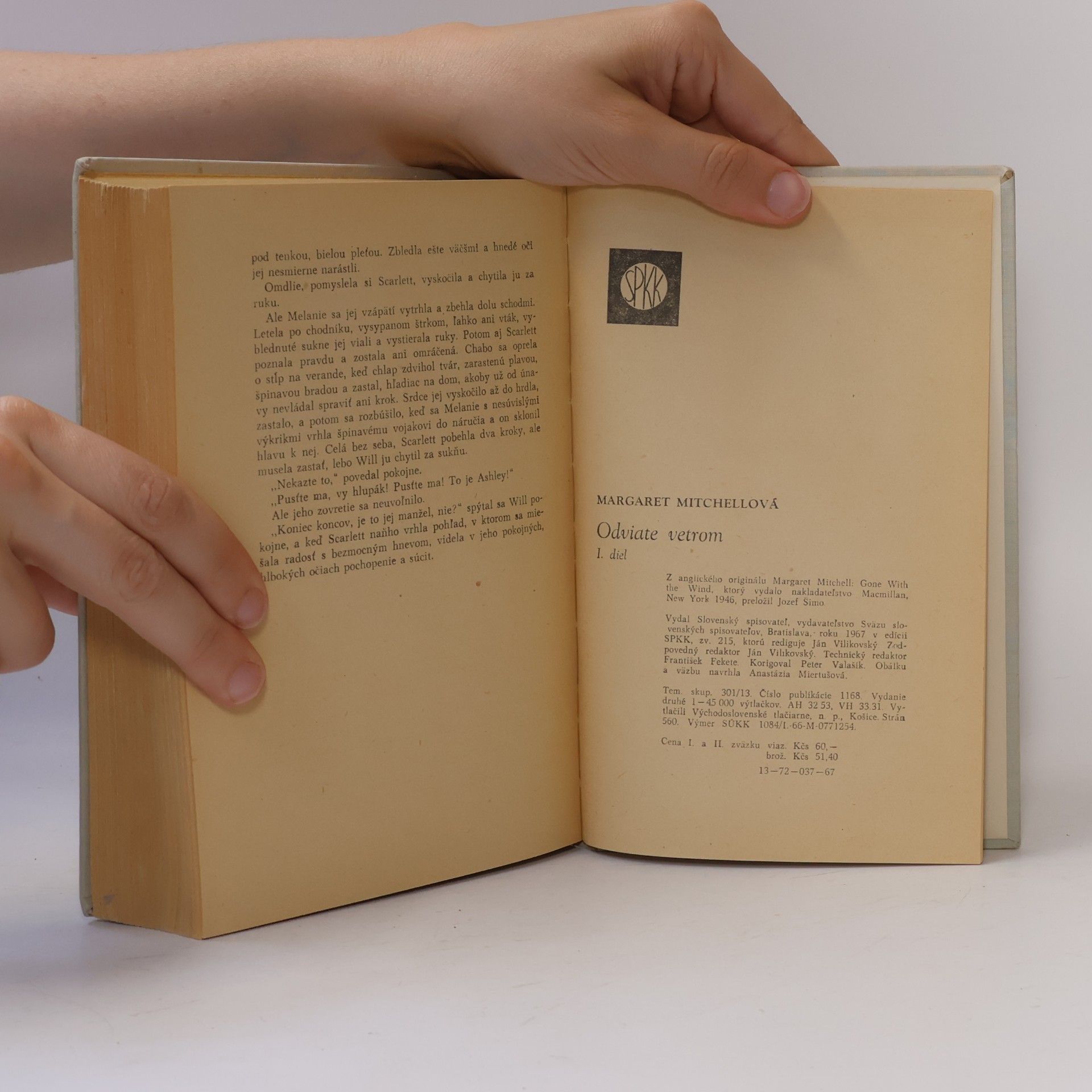 Margaret Mitchell Odviate vetrom I