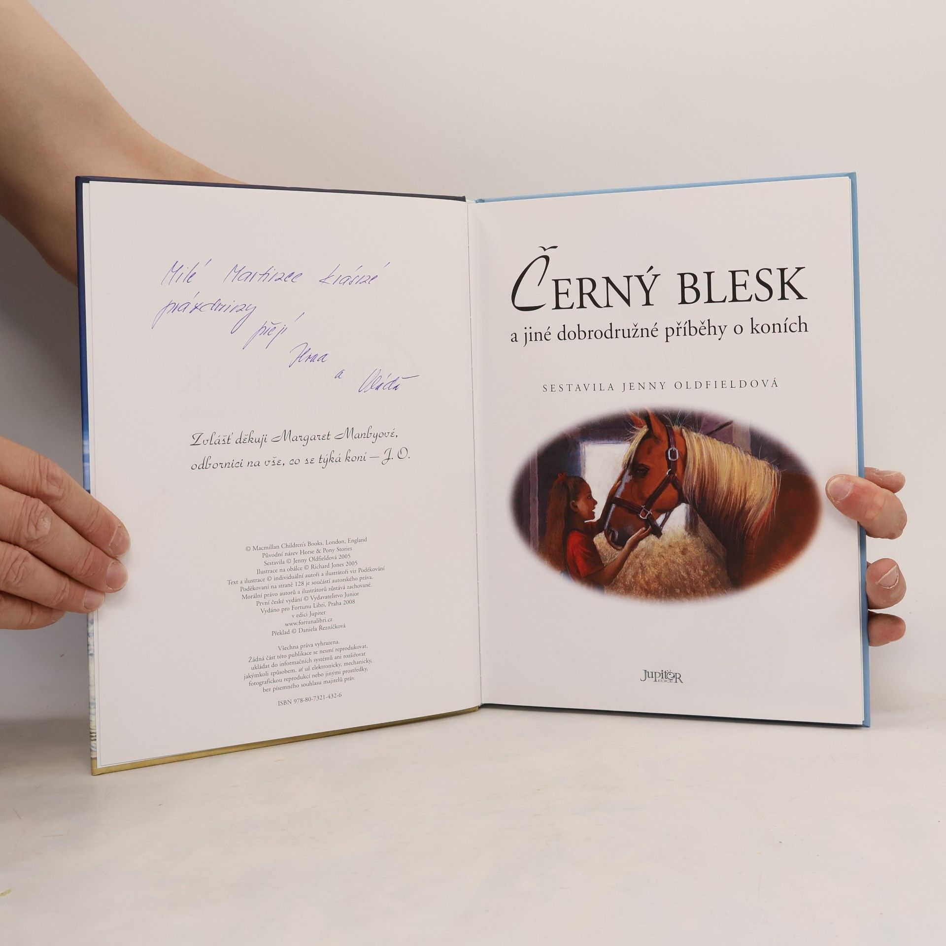Jenny Oldfield Černý blesk a jiné dobrodružné příběhy o koních