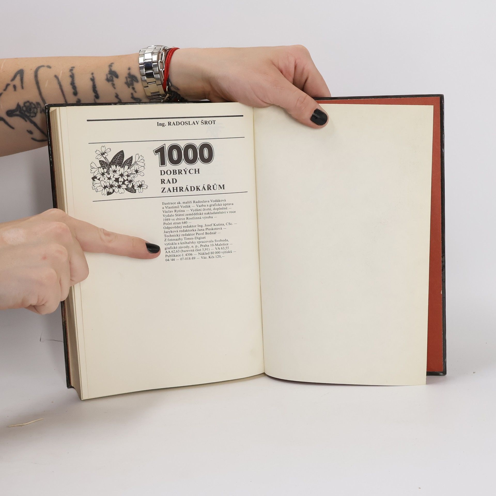 Radoslav Šrot 1000 dobrých rad zahrádkářům