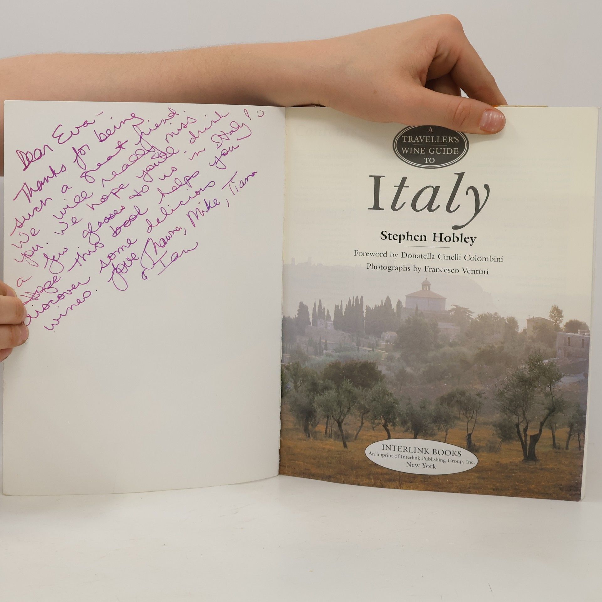 Stephen Hobley A Travellers Wine Guide to Italy