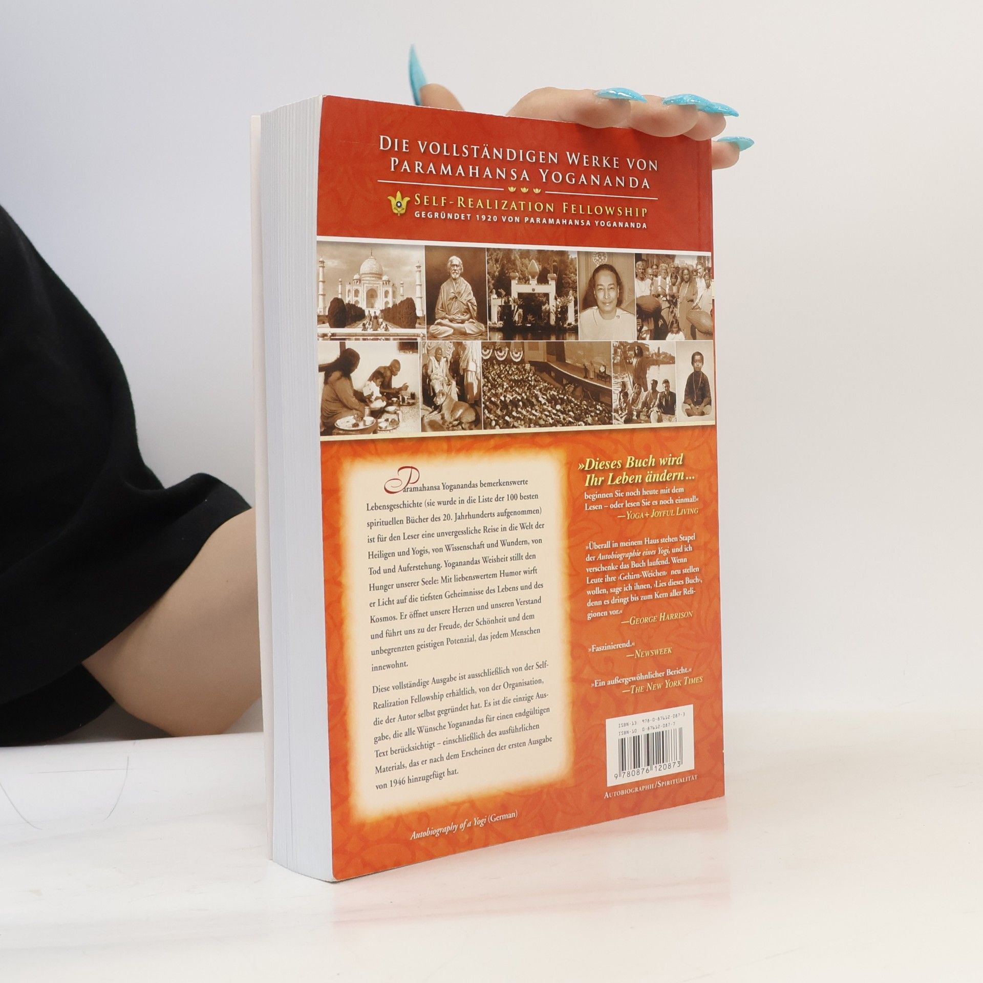 Paramhansa Yoganda Autobiographie eines Yogi