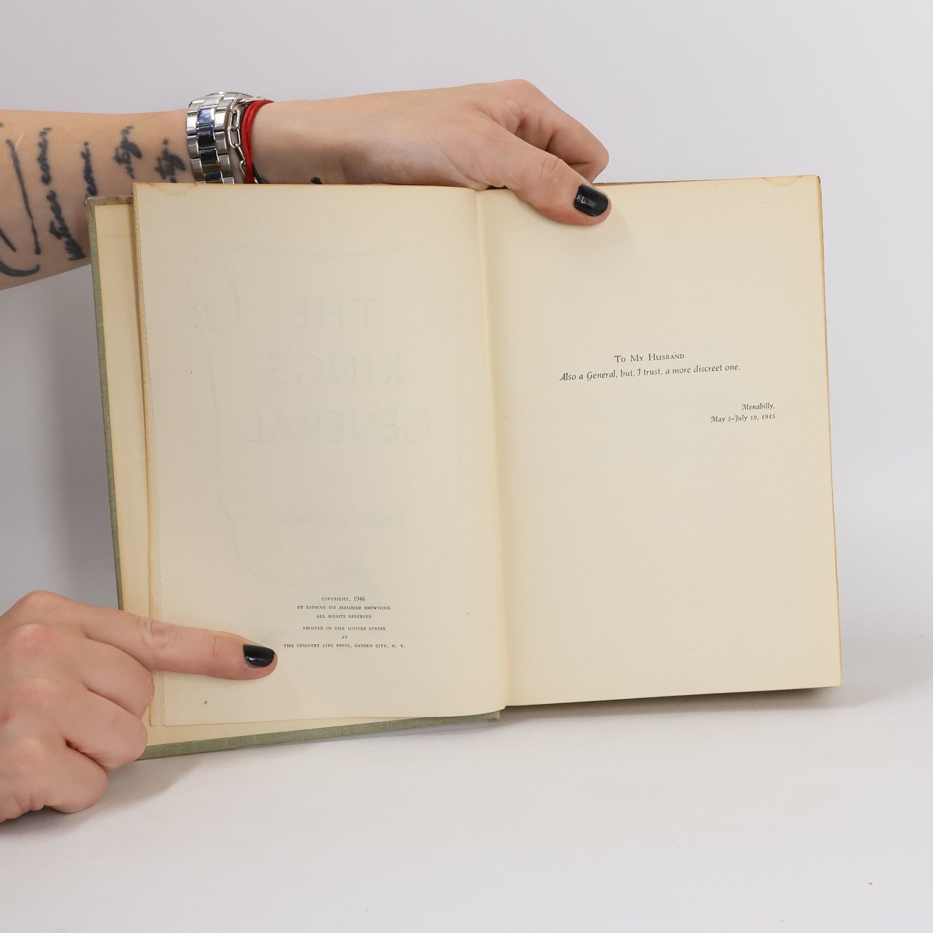 Daphne du Maurier The King's General