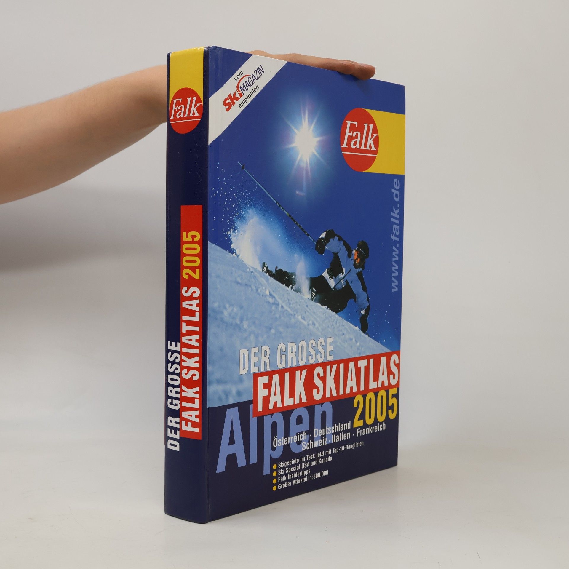 Various authors Der grosse Falk Skiatlas Alpen