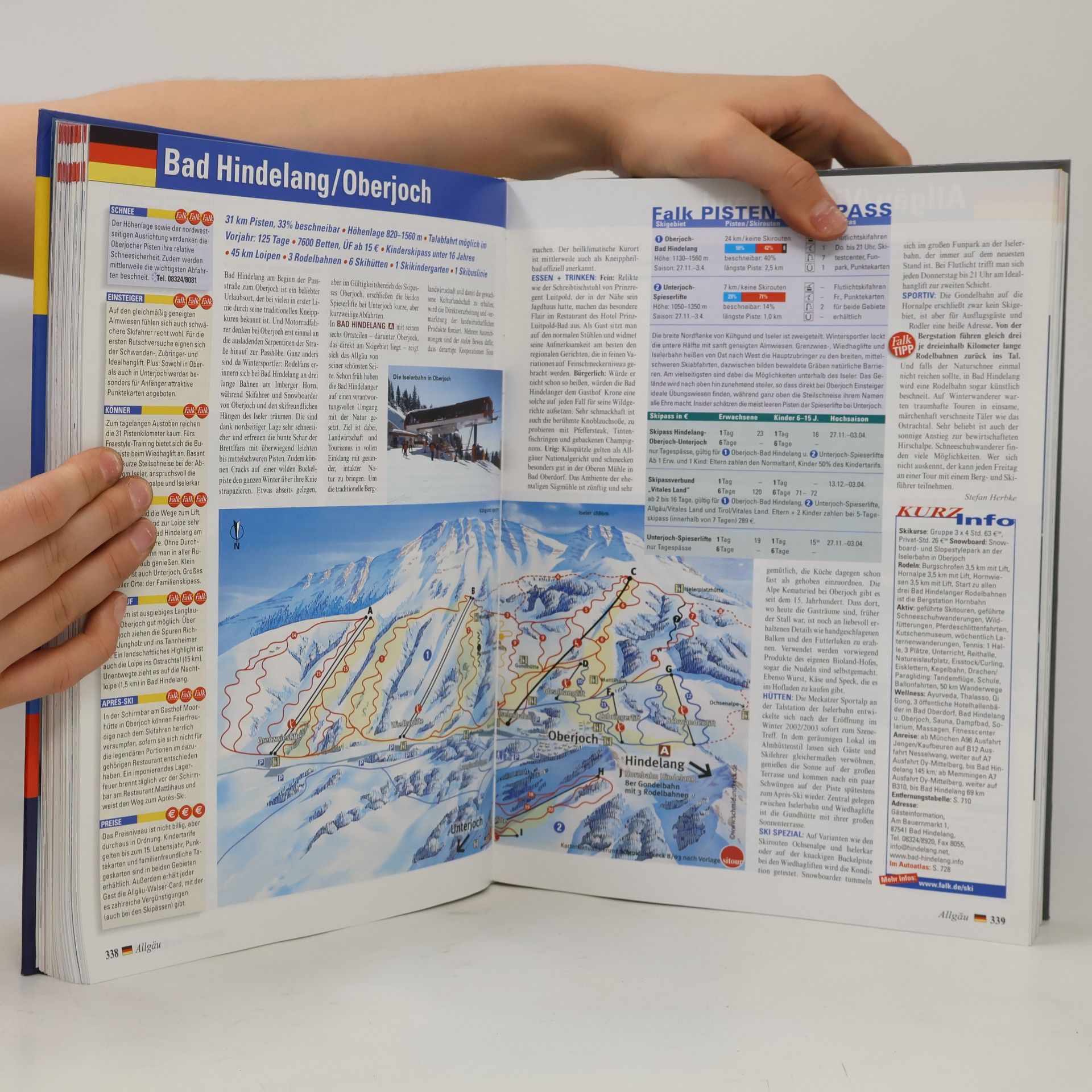 Kolektiv autorů Der grosse Falk Skiatlas Alpen