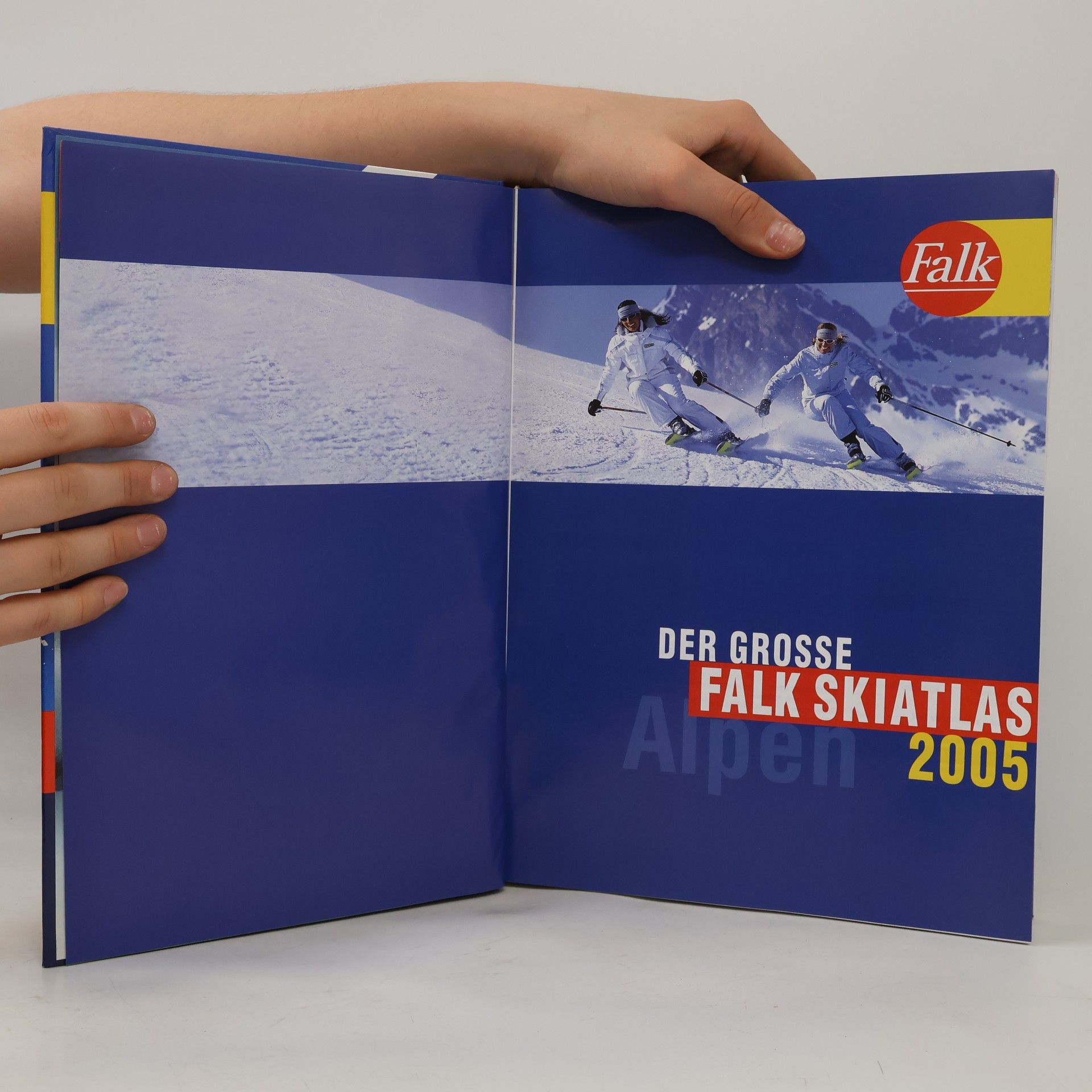 Kolektiv autorů Der grosse Falk Skiatlas Alpen