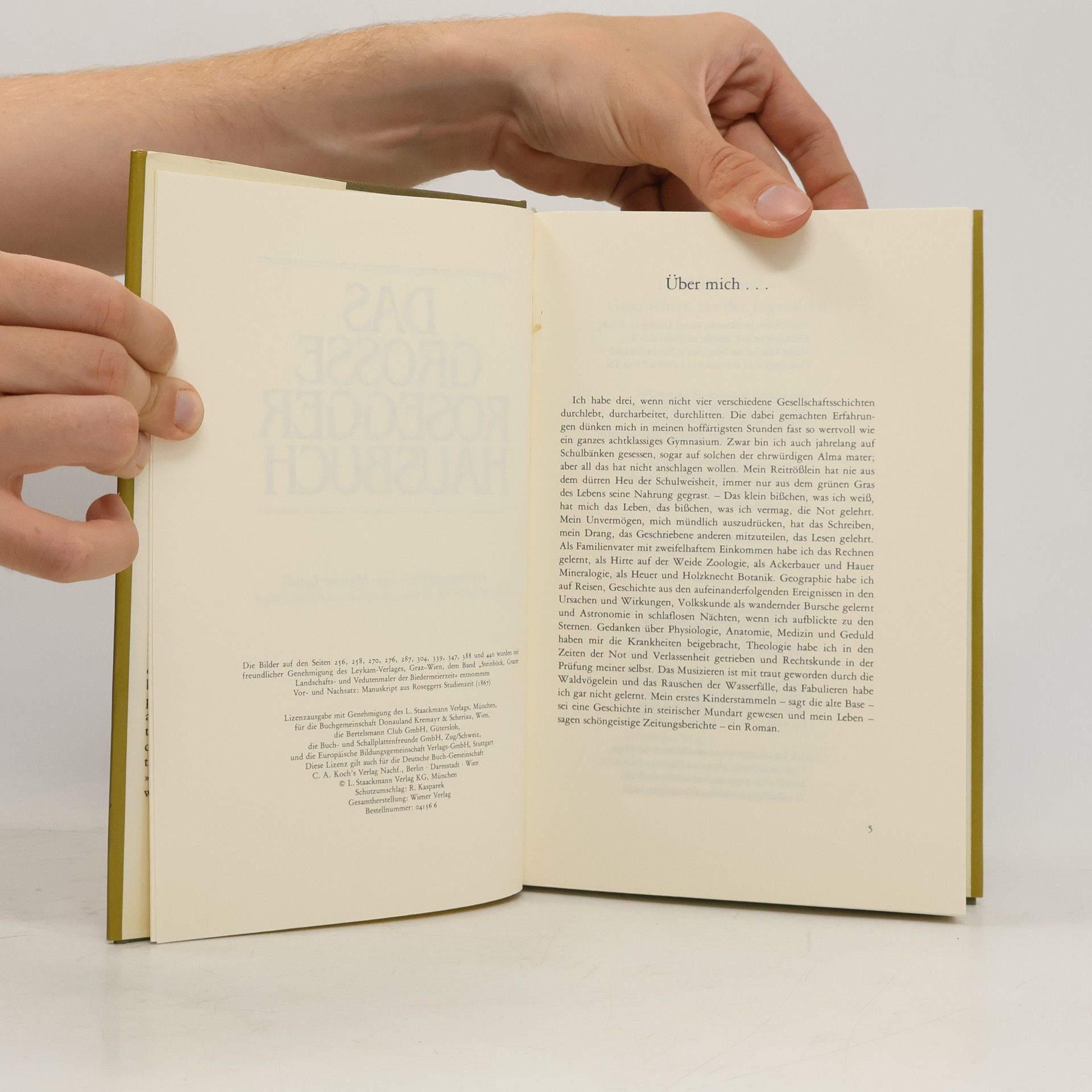 Peter Rosegger Das grosse Rosegger Hausbuch