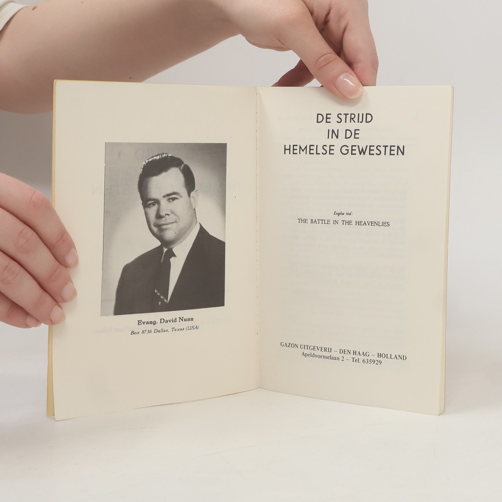 David Nunn Strijd in de hemelse gewesten