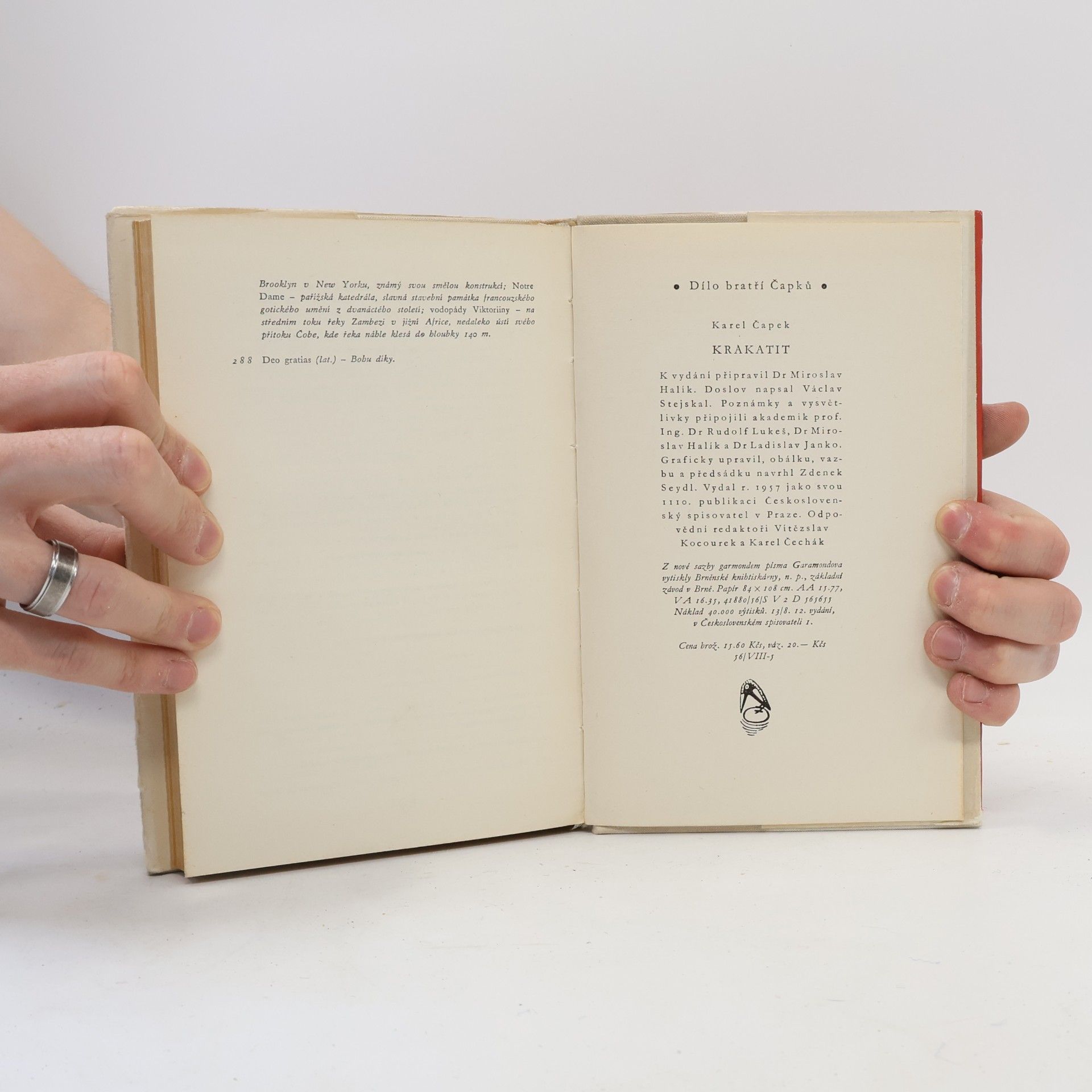 Karel Čapek Krakatit
