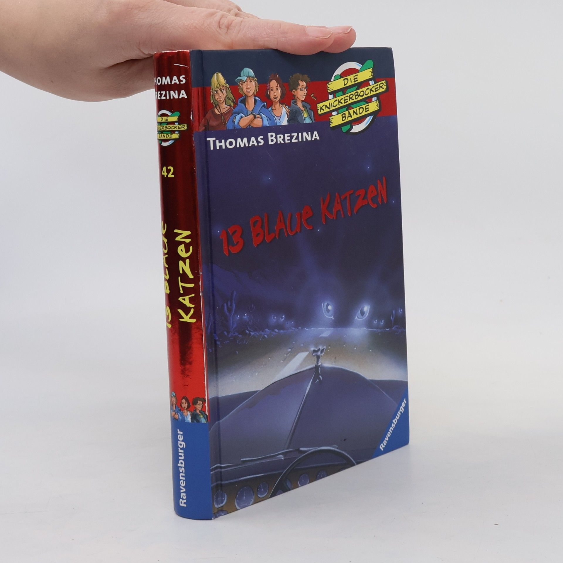 Thomas Brezina Die Knickerbocker-Bande : 13 blaue Katzen