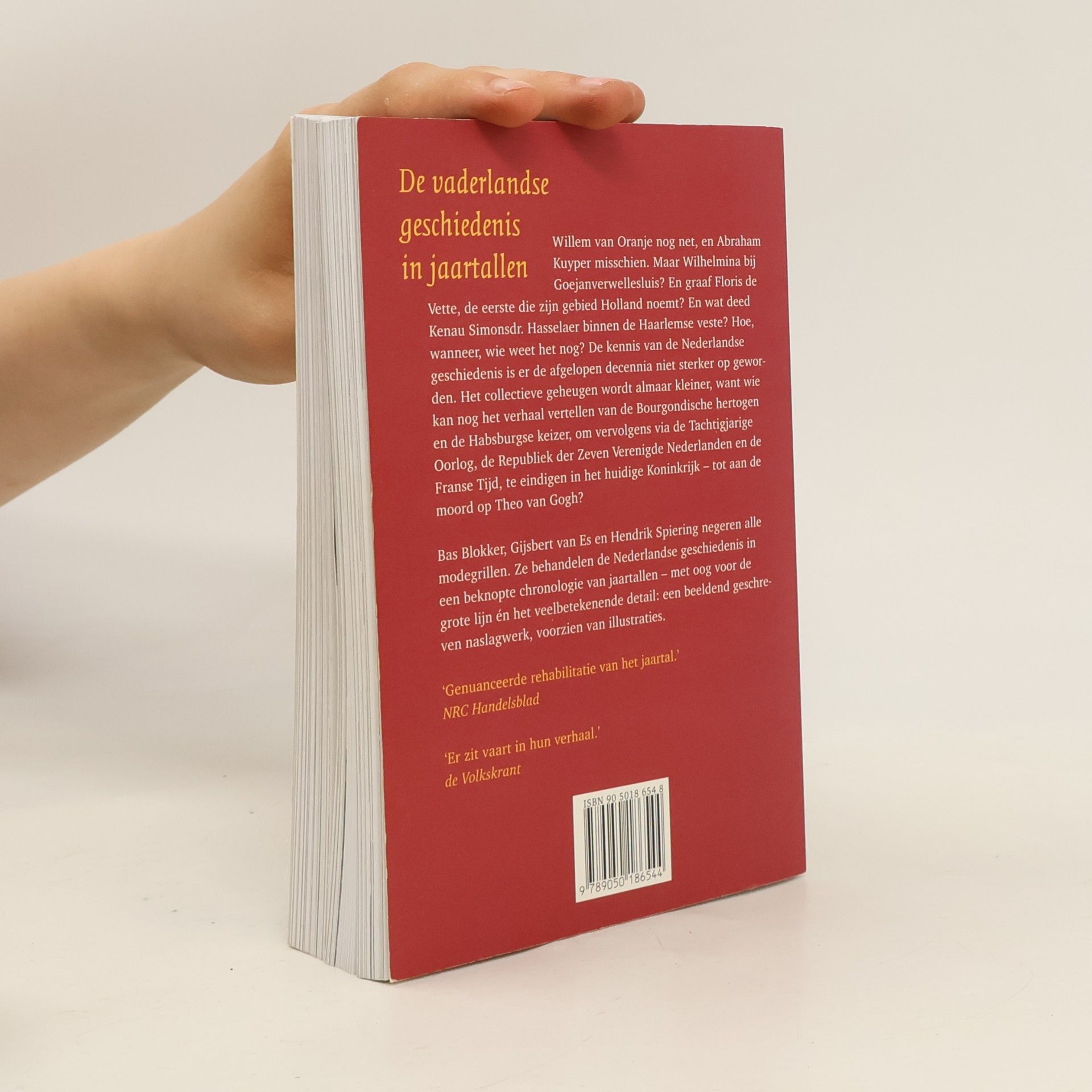 Bas Blokker De vaderlandse geschiedenis in jaartallen