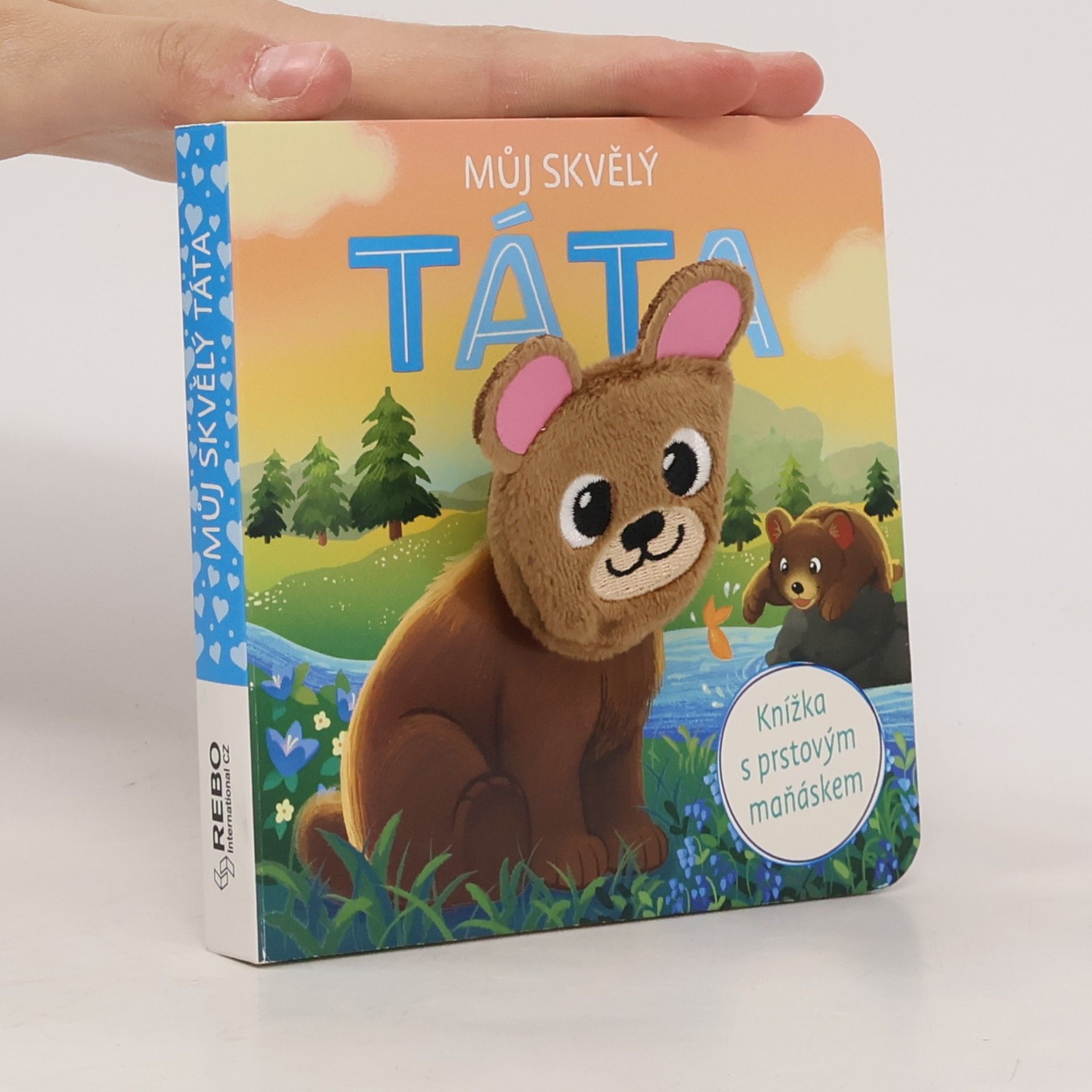 Autores varios Můj skvělý táta - Knížka s prstovým maňáskem